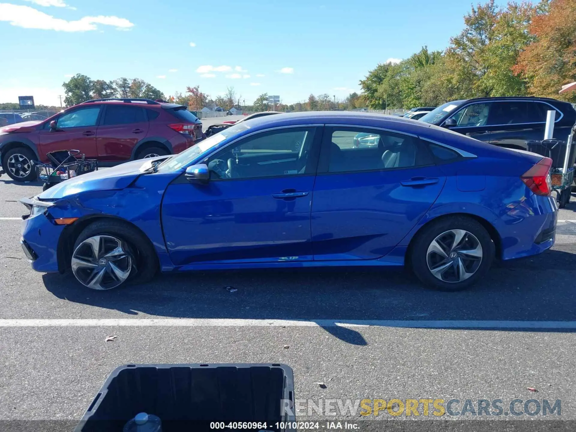 14 Photograph of a damaged car 2HGFC2F69MH506308 HONDA CIVIC 2021