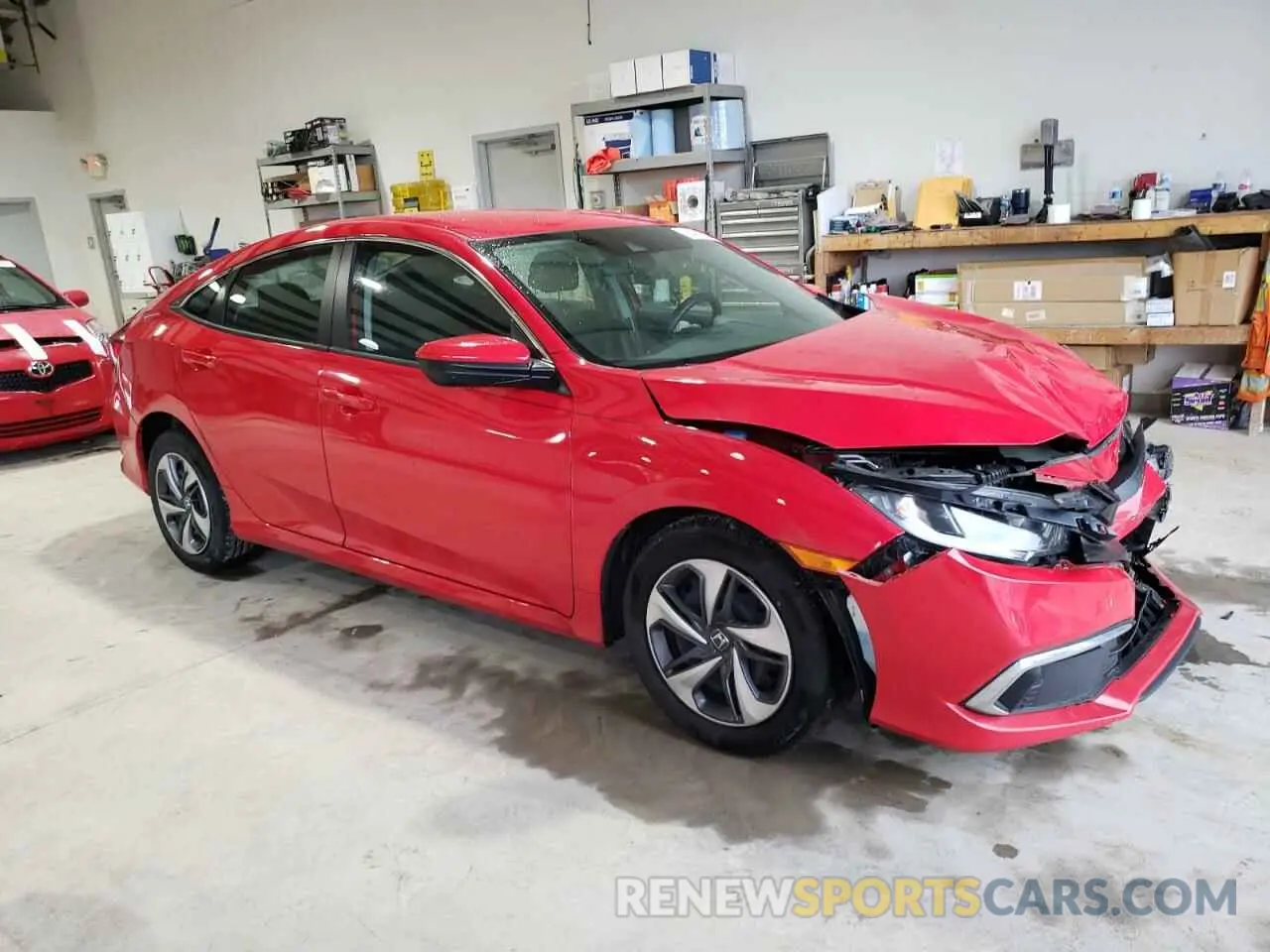 4 Photograph of a damaged car 2HGFC2F69MH512979 HONDA CIVIC 2021