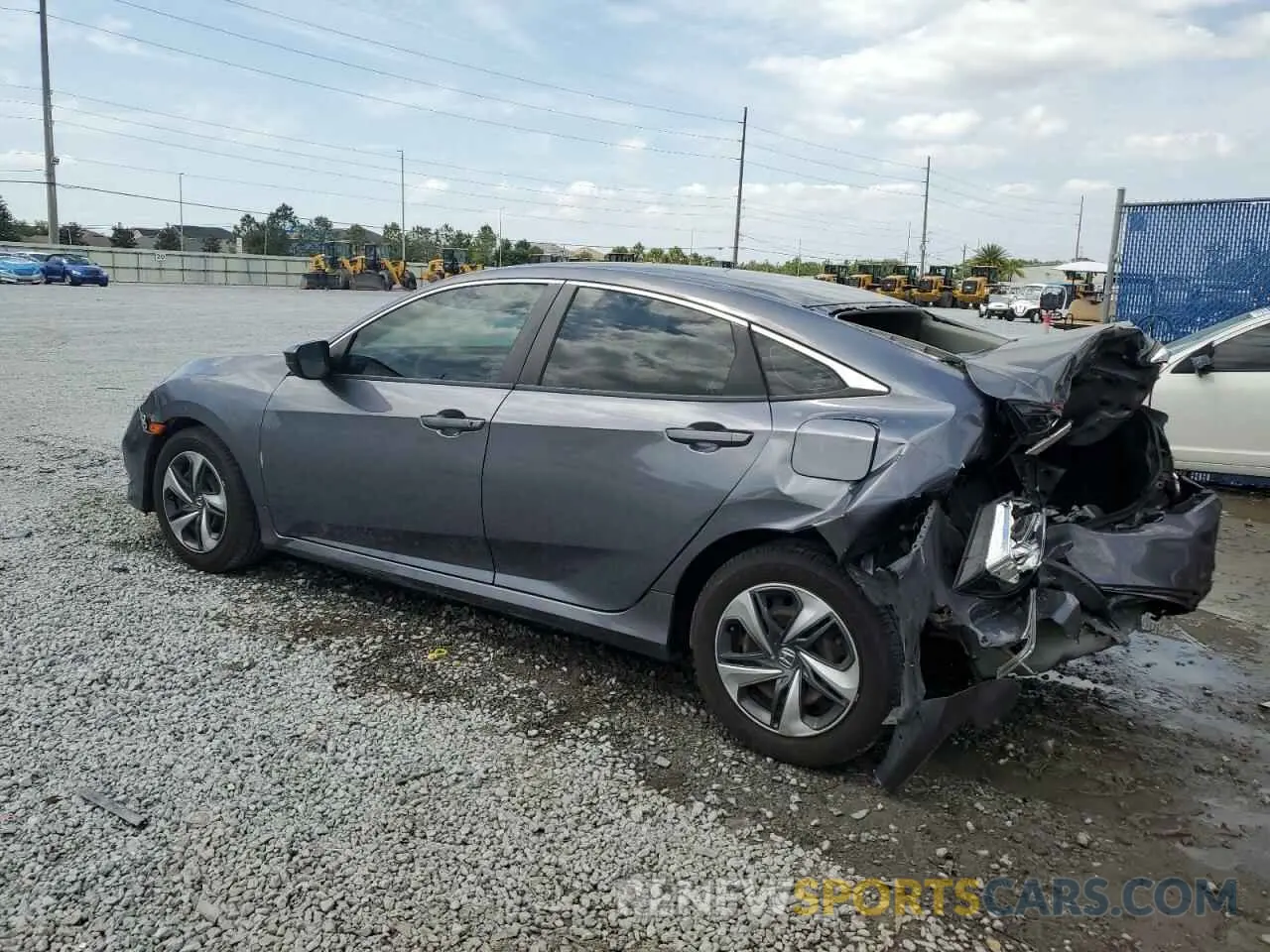 2 Photograph of a damaged car 2HGFC2F69MH516157 HONDA CIVIC 2021