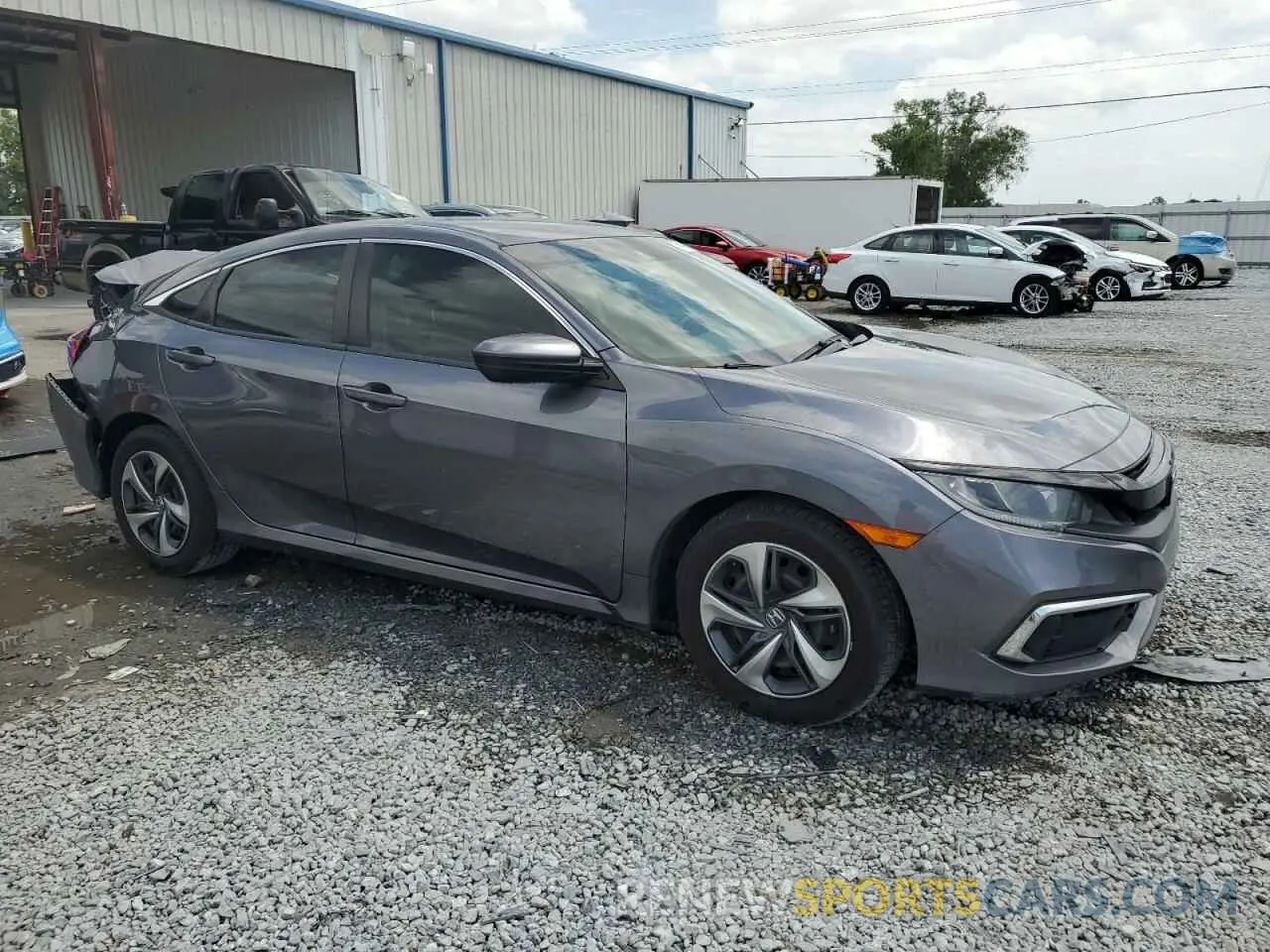 4 Photograph of a damaged car 2HGFC2F69MH516157 HONDA CIVIC 2021