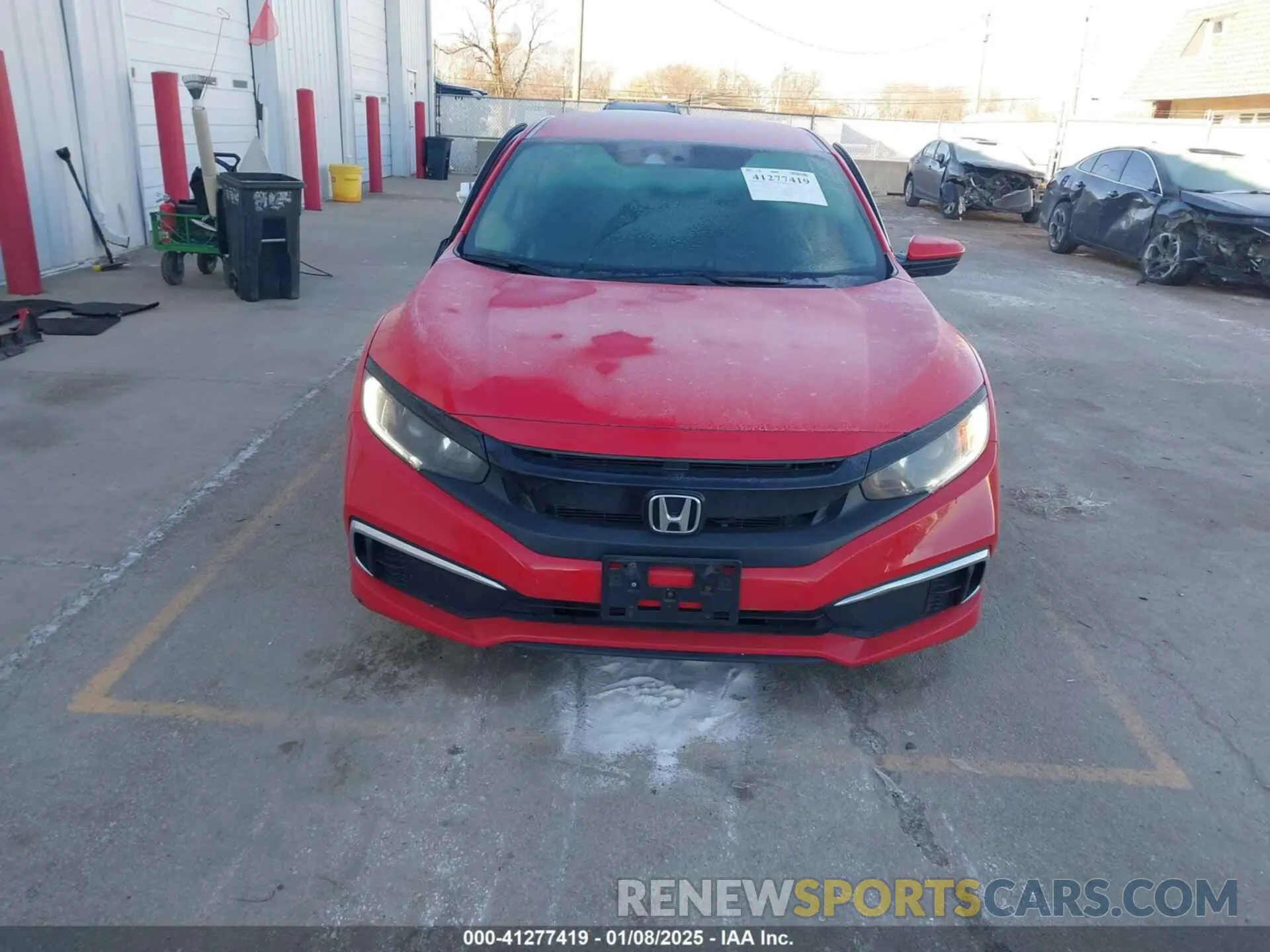 13 Photograph of a damaged car 2HGFC2F69MH537252 HONDA CIVIC 2021
