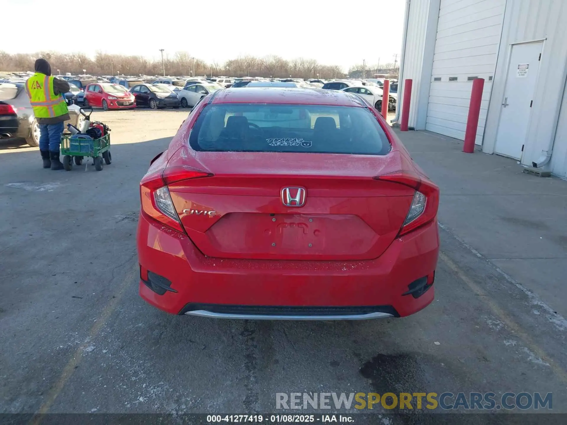 17 Photograph of a damaged car 2HGFC2F69MH537252 HONDA CIVIC 2021