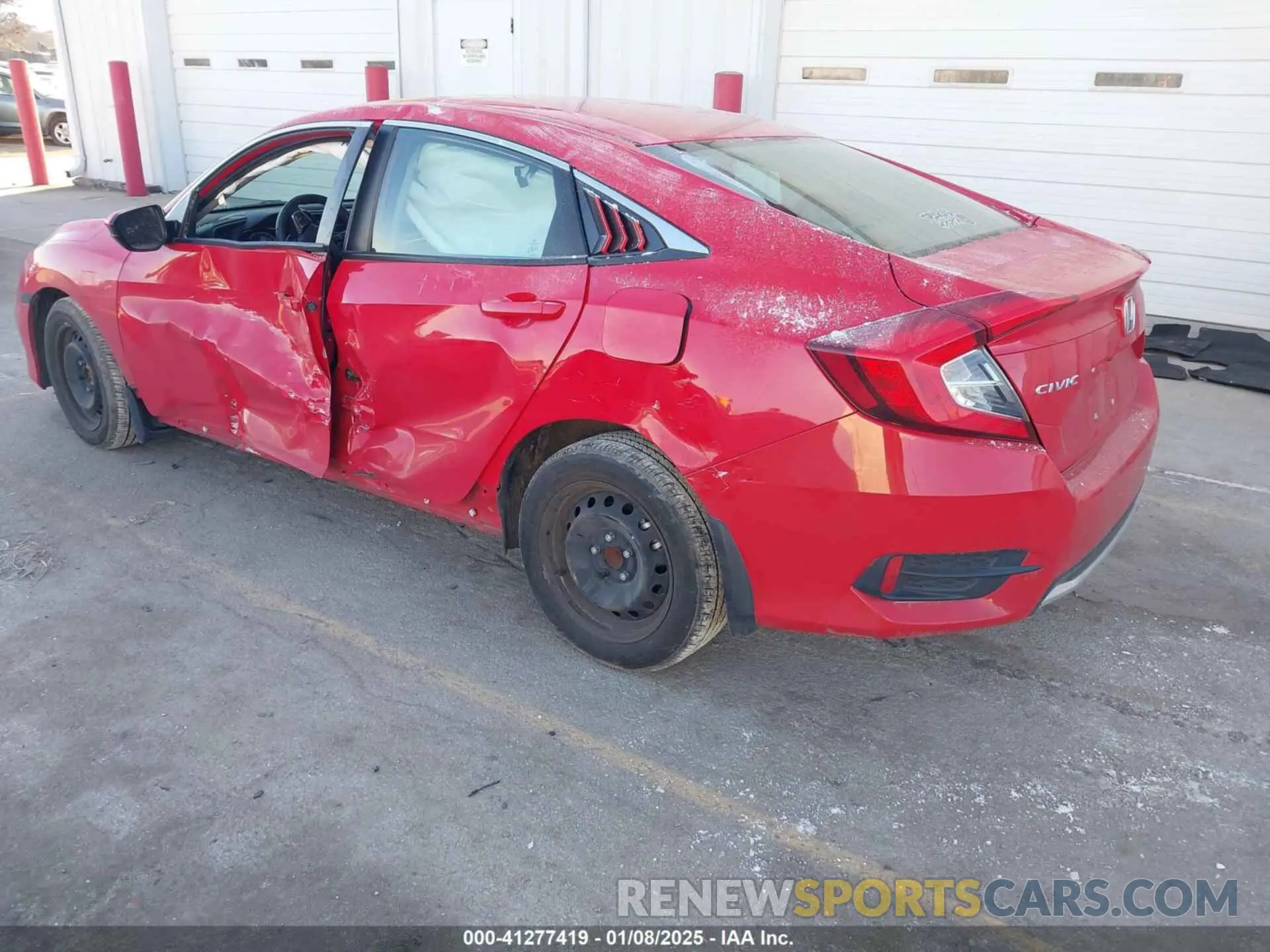 3 Photograph of a damaged car 2HGFC2F69MH537252 HONDA CIVIC 2021