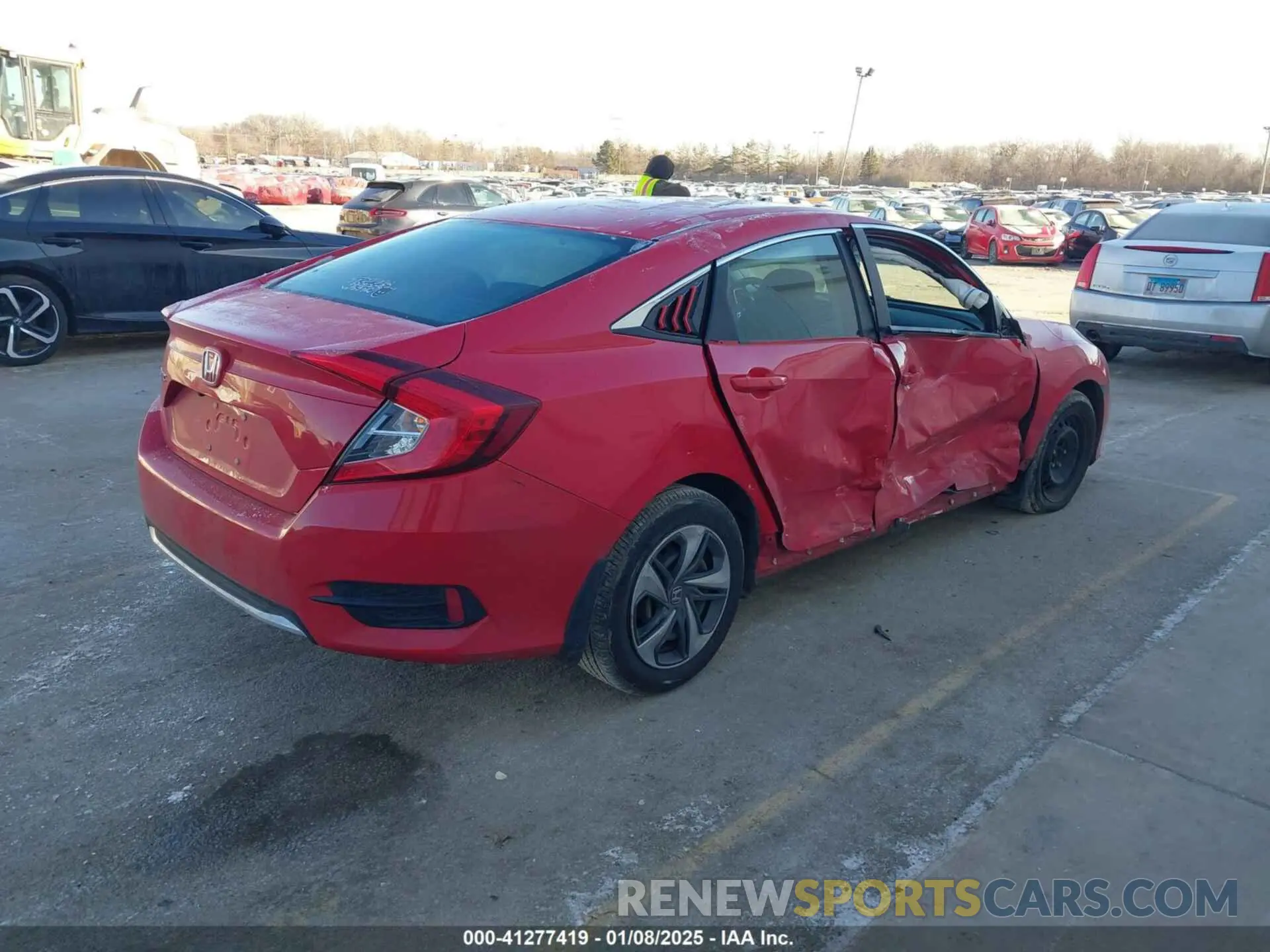 4 Photograph of a damaged car 2HGFC2F69MH537252 HONDA CIVIC 2021