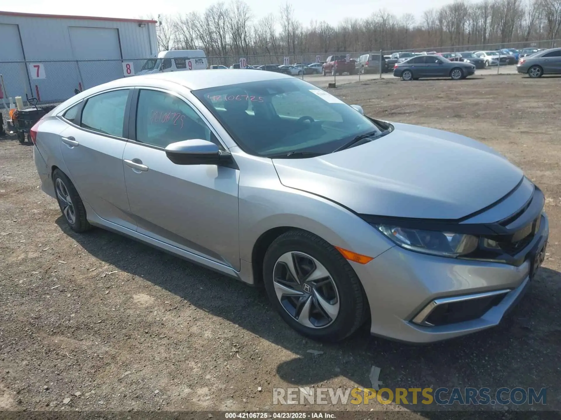 1 Photograph of a damaged car 2HGFC2F69MH539227 HONDA CIVIC 2021