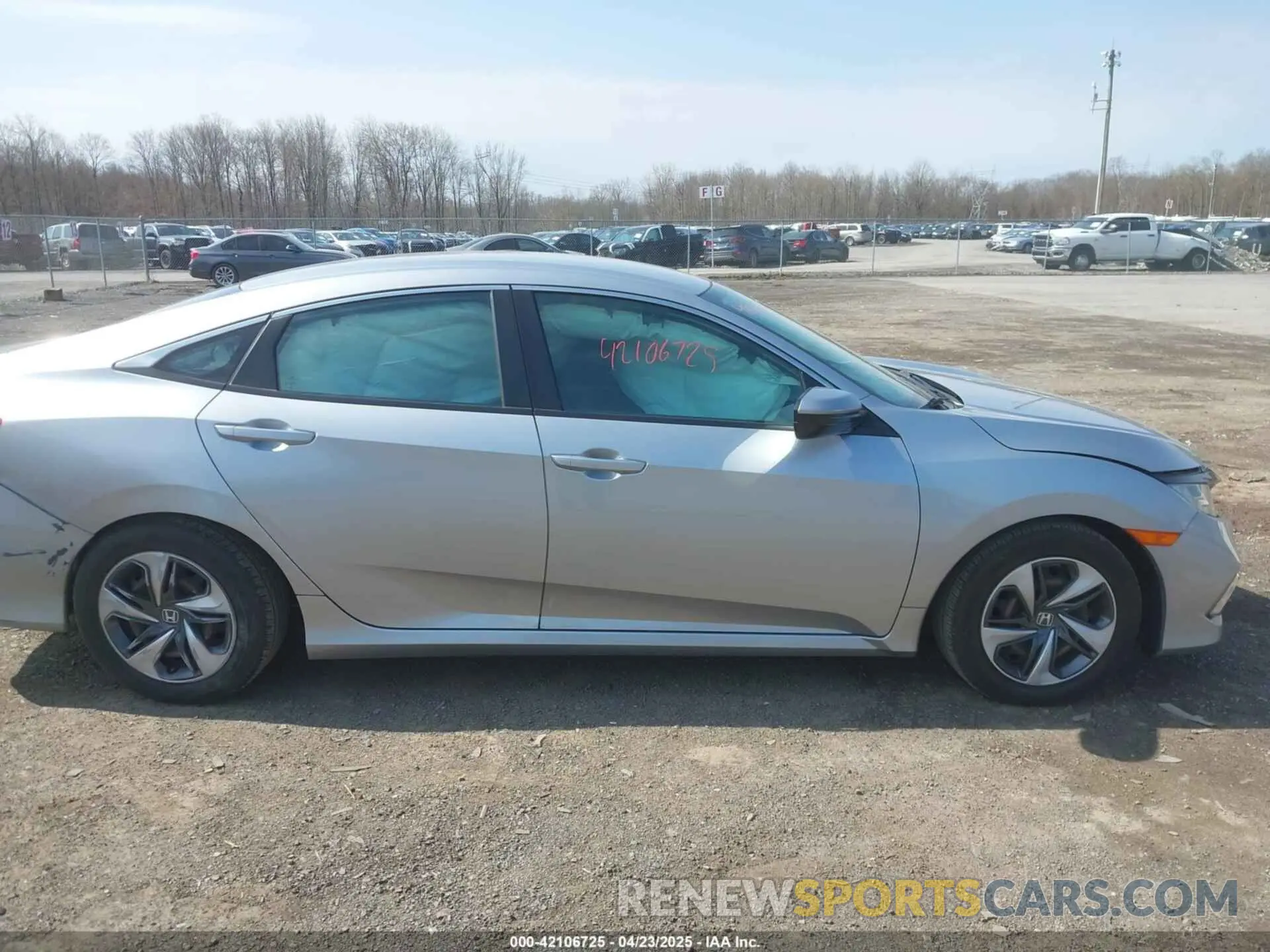 13 Photograph of a damaged car 2HGFC2F69MH539227 HONDA CIVIC 2021