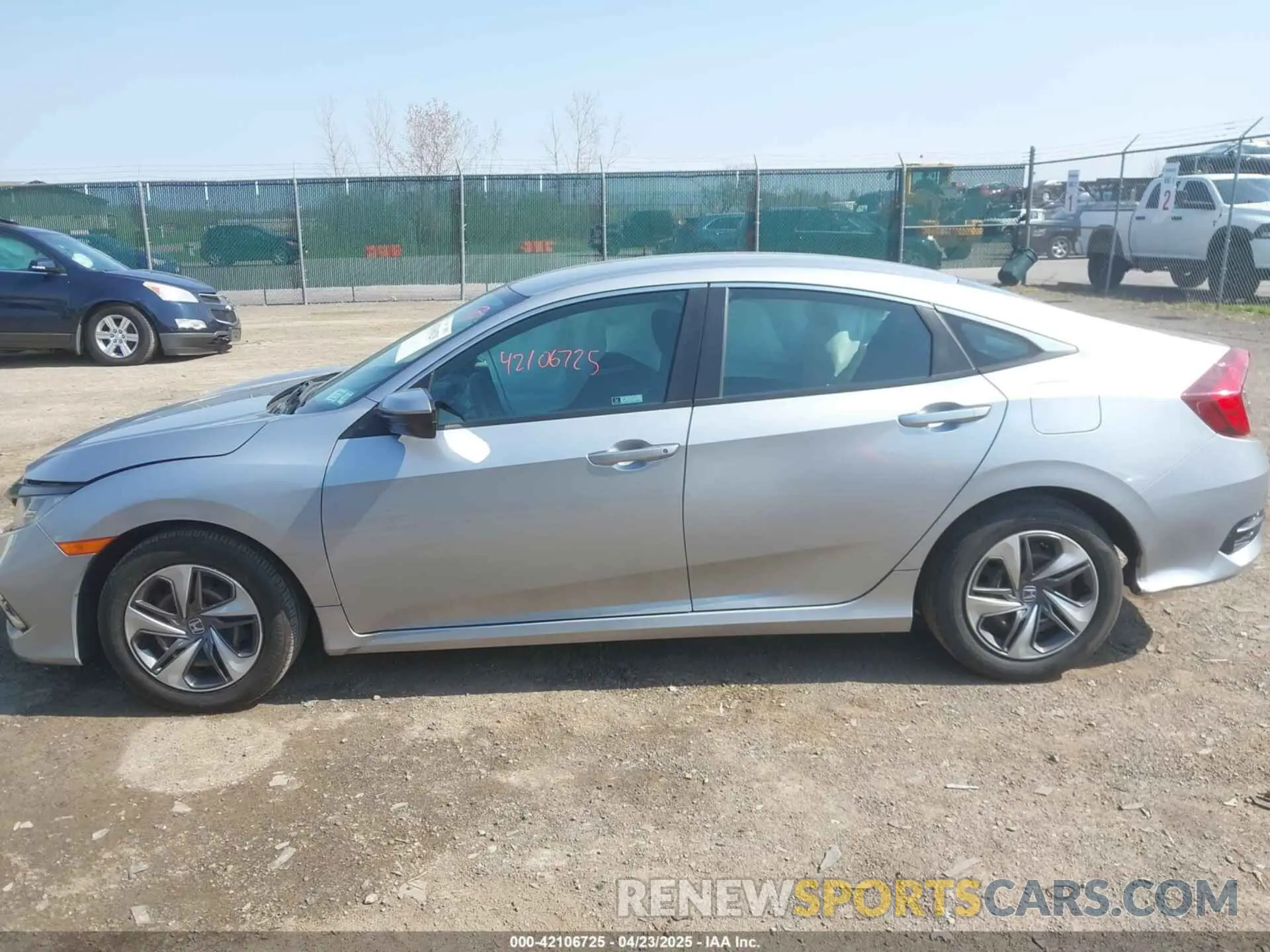 14 Photograph of a damaged car 2HGFC2F69MH539227 HONDA CIVIC 2021