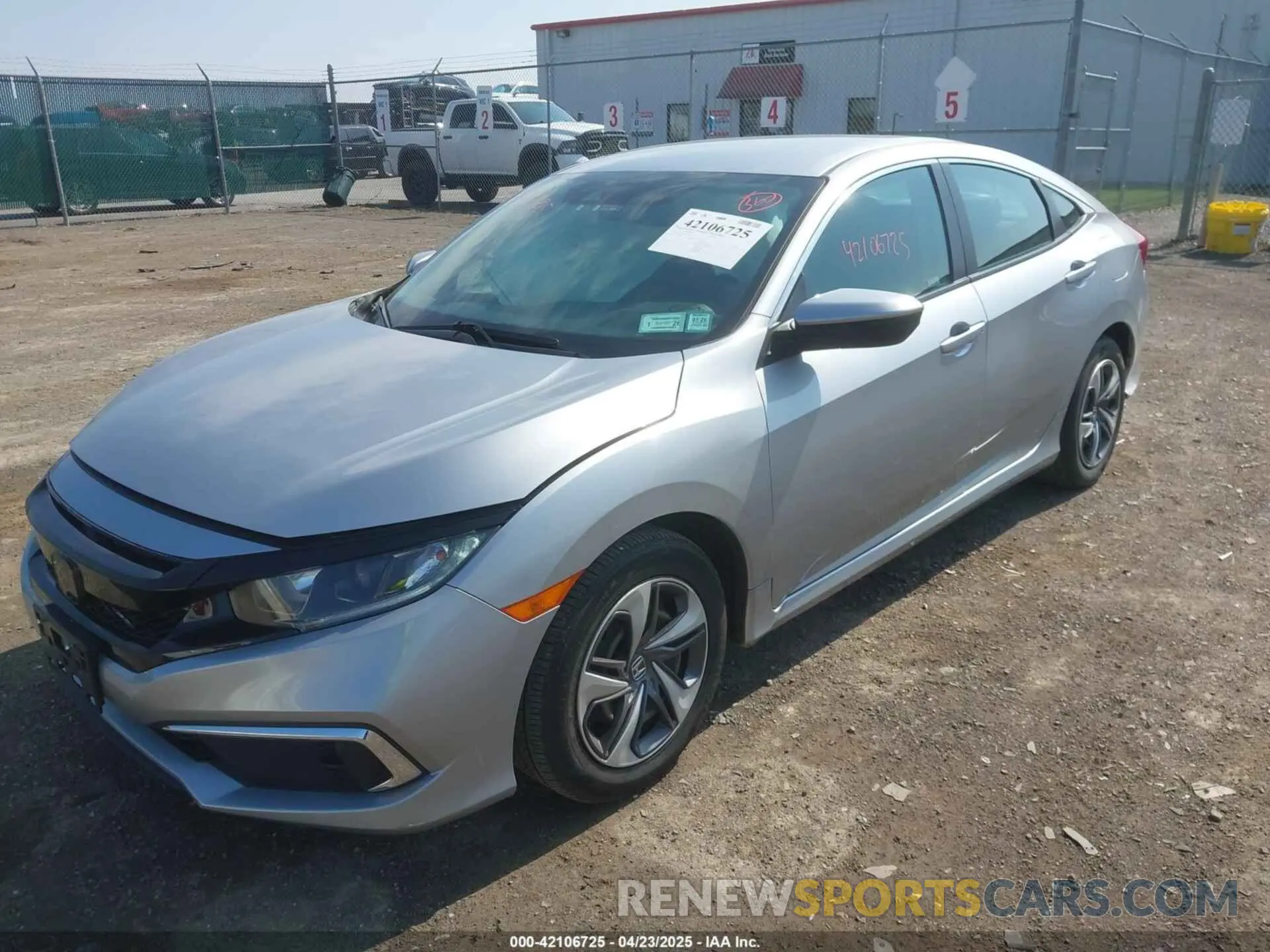 2 Photograph of a damaged car 2HGFC2F69MH539227 HONDA CIVIC 2021