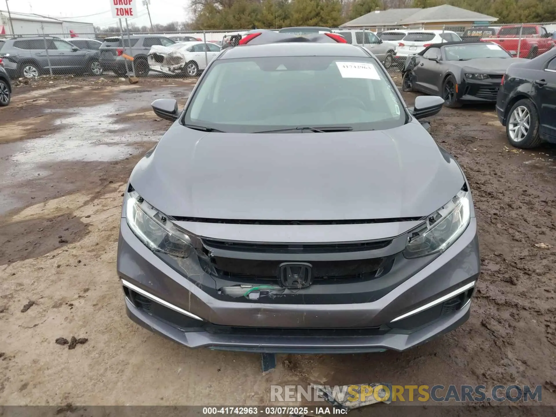 13 Photograph of a damaged car 2HGFC2F6XMH500937 HONDA CIVIC 2021