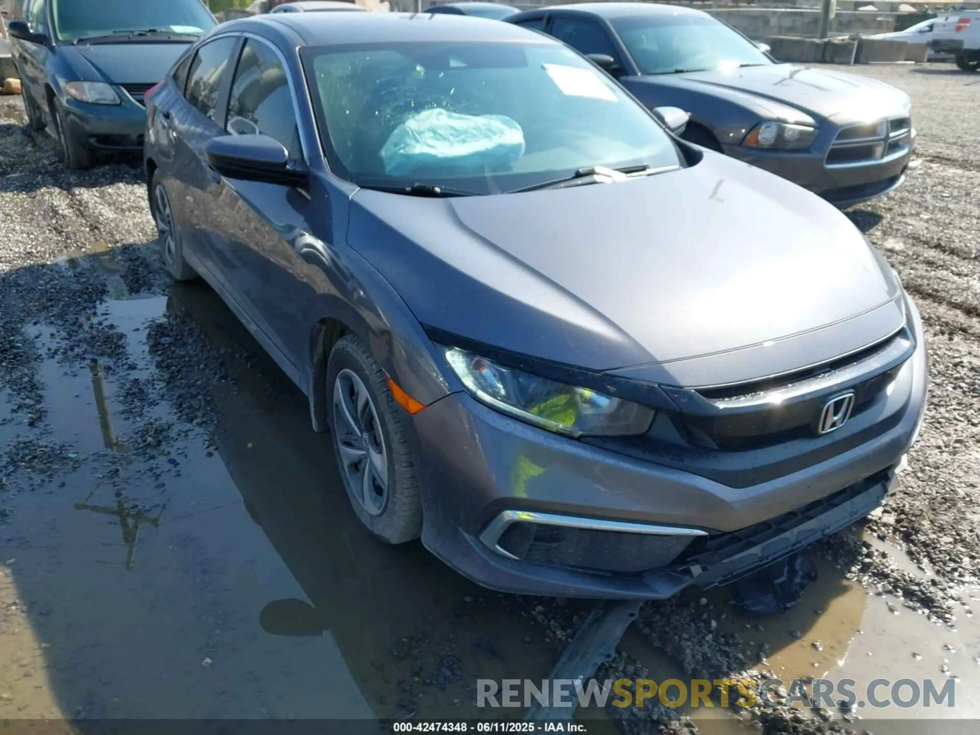 1 Photograph of a damaged car 2HGFC2F6XMH500968 HONDA CIVIC 2021