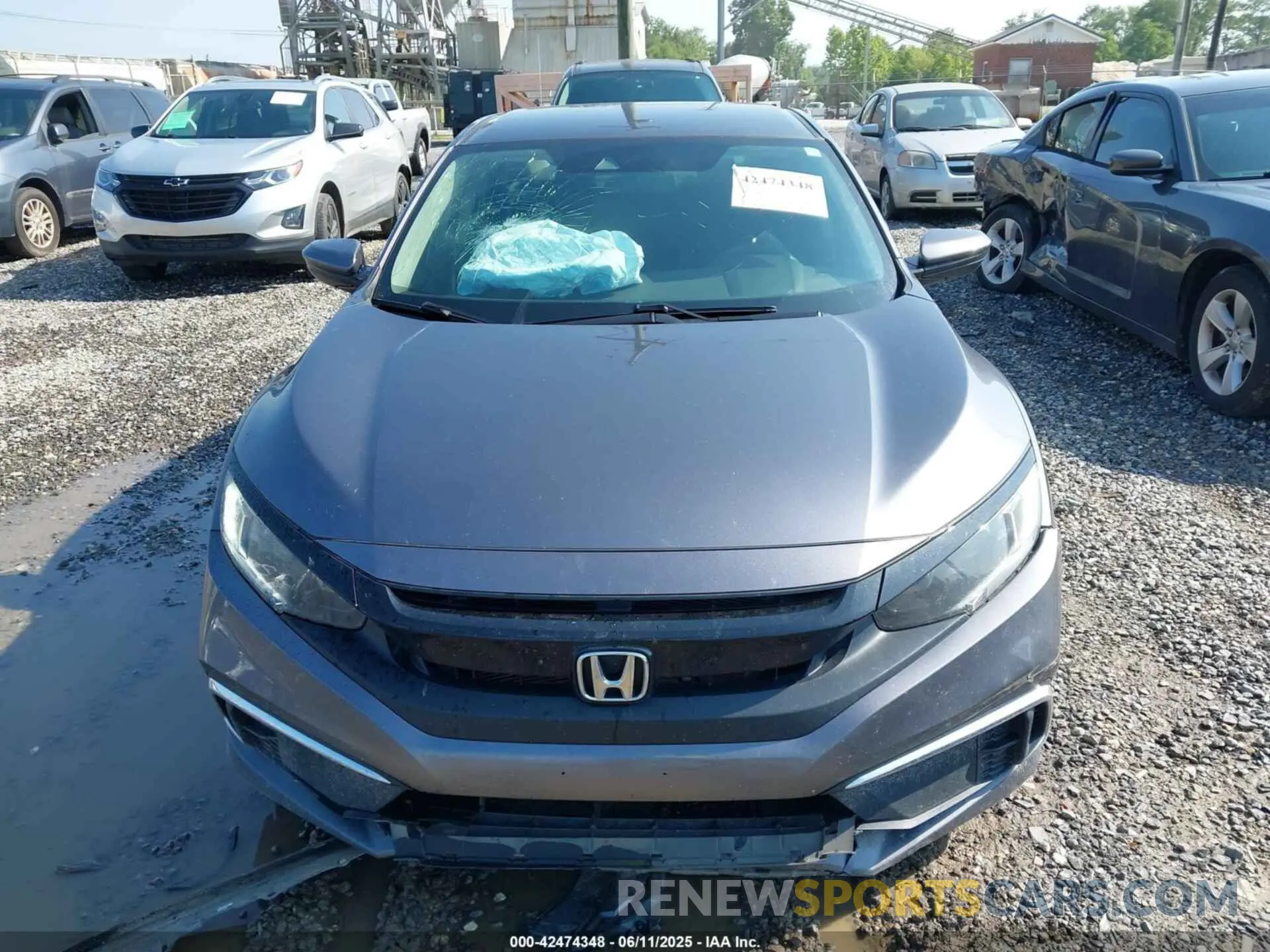 13 Photograph of a damaged car 2HGFC2F6XMH500968 HONDA CIVIC 2021