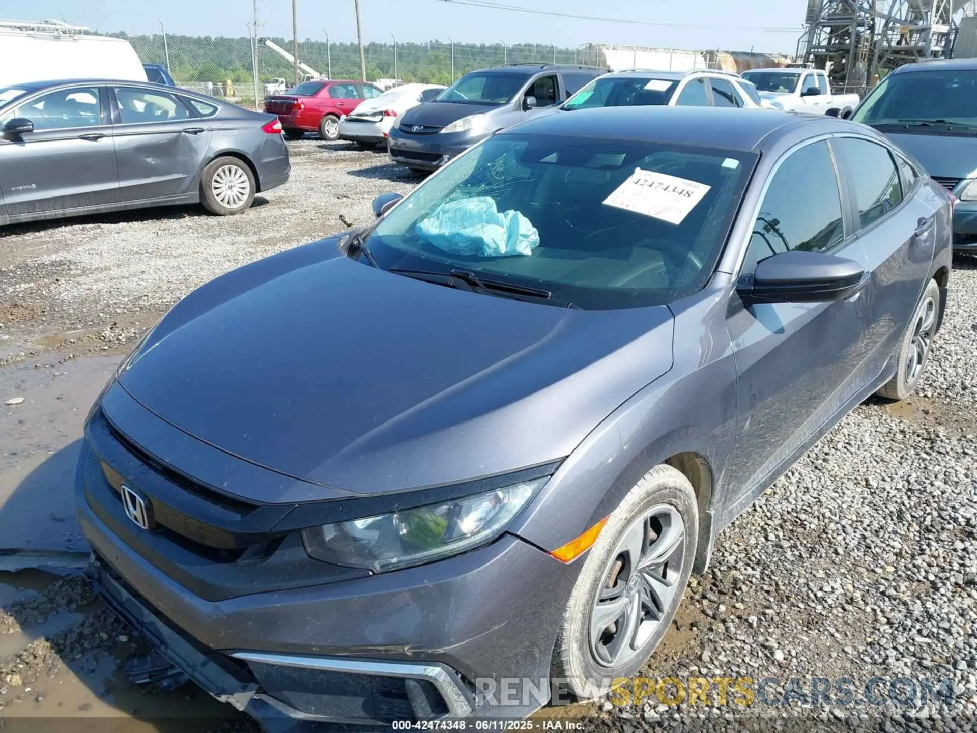 2 Photograph of a damaged car 2HGFC2F6XMH500968 HONDA CIVIC 2021