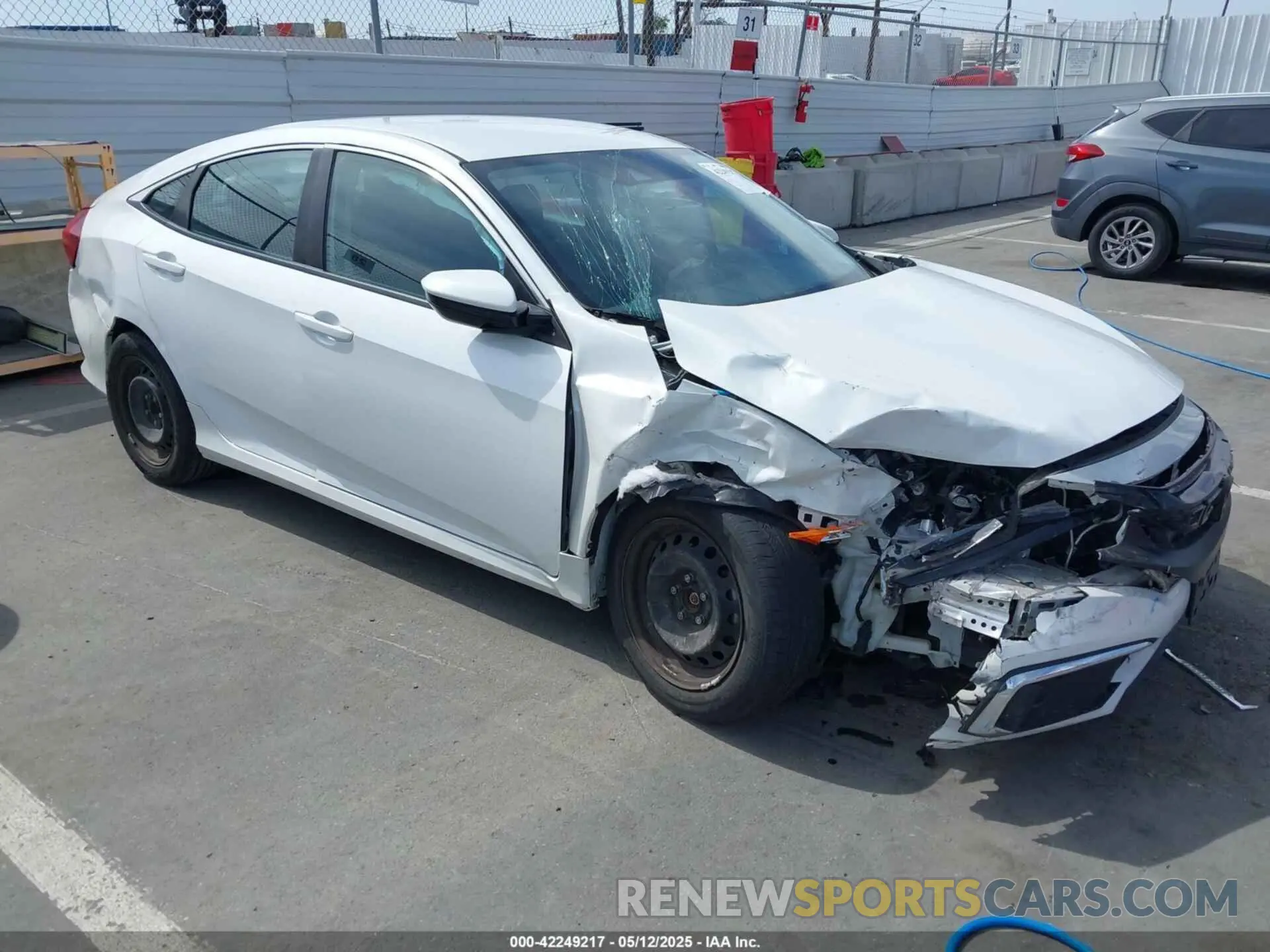 1 Photograph of a damaged car 2HGFC2F6XMH503885 HONDA CIVIC 2021
