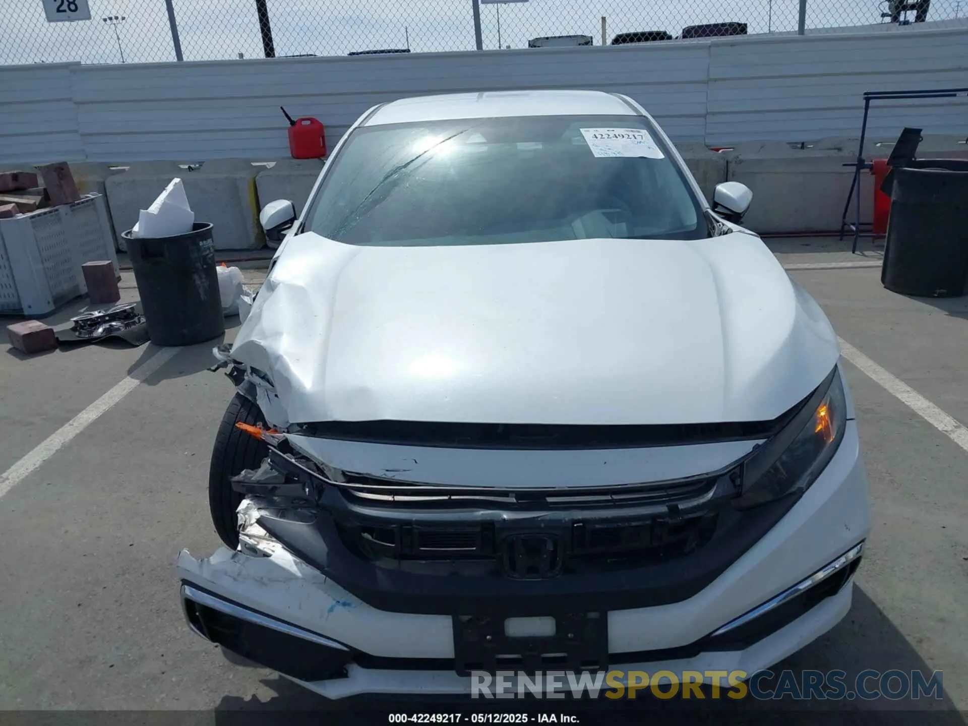 12 Photograph of a damaged car 2HGFC2F6XMH503885 HONDA CIVIC 2021