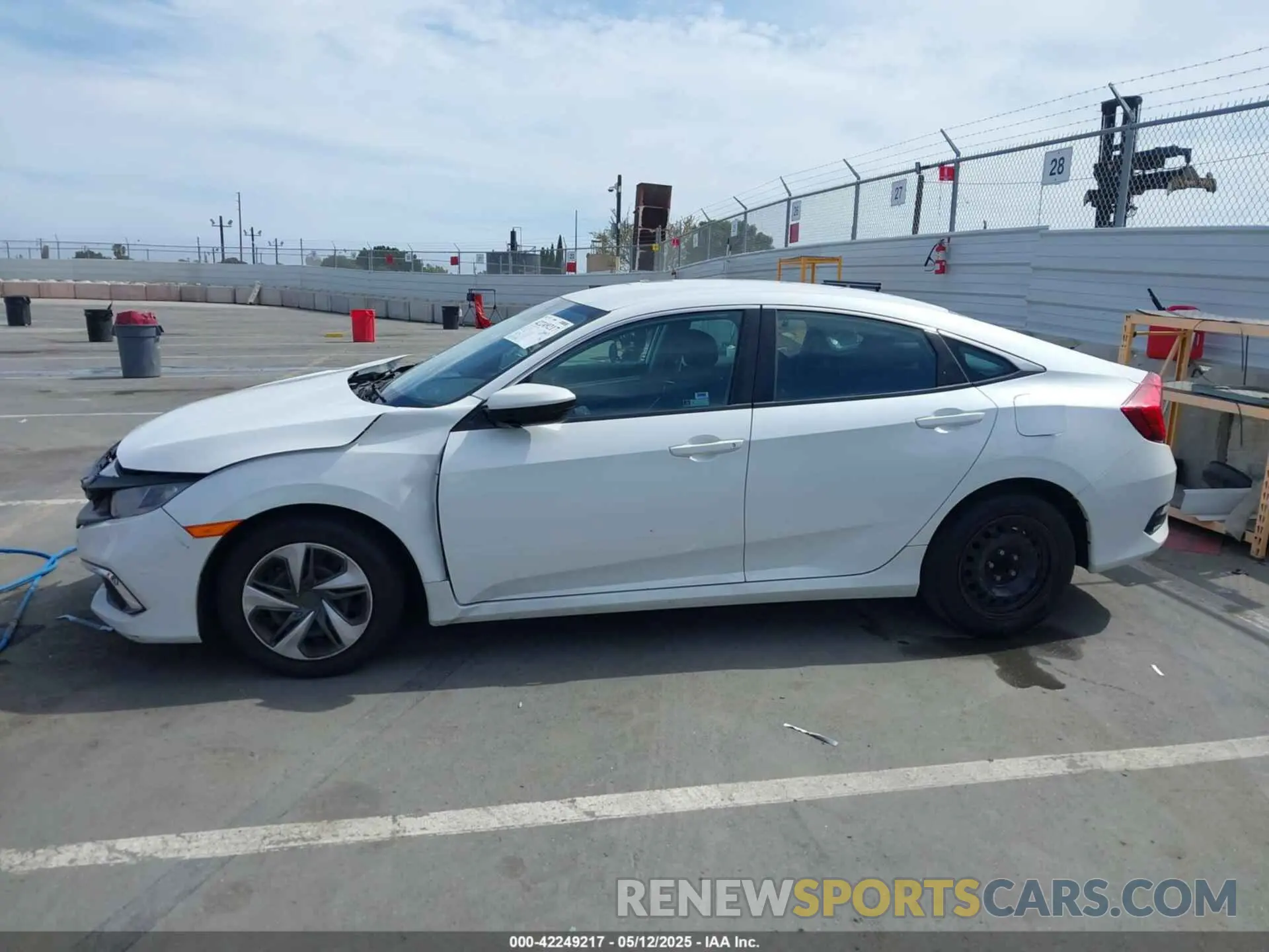 14 Photograph of a damaged car 2HGFC2F6XMH503885 HONDA CIVIC 2021