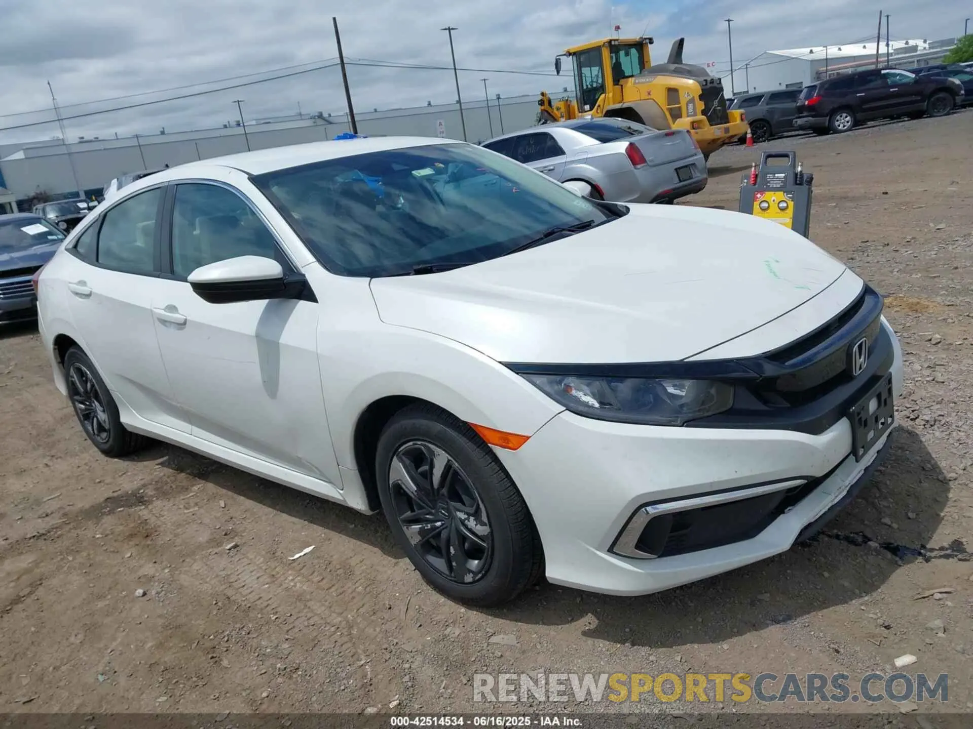 1 Photograph of a damaged car 2HGFC2F6XMH510416 HONDA CIVIC 2021