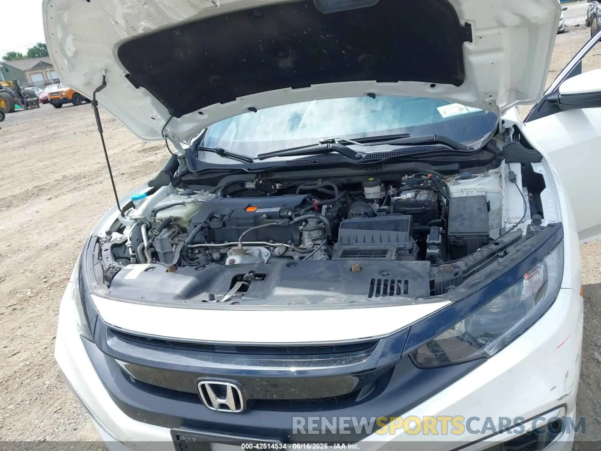 10 Photograph of a damaged car 2HGFC2F6XMH510416 HONDA CIVIC 2021