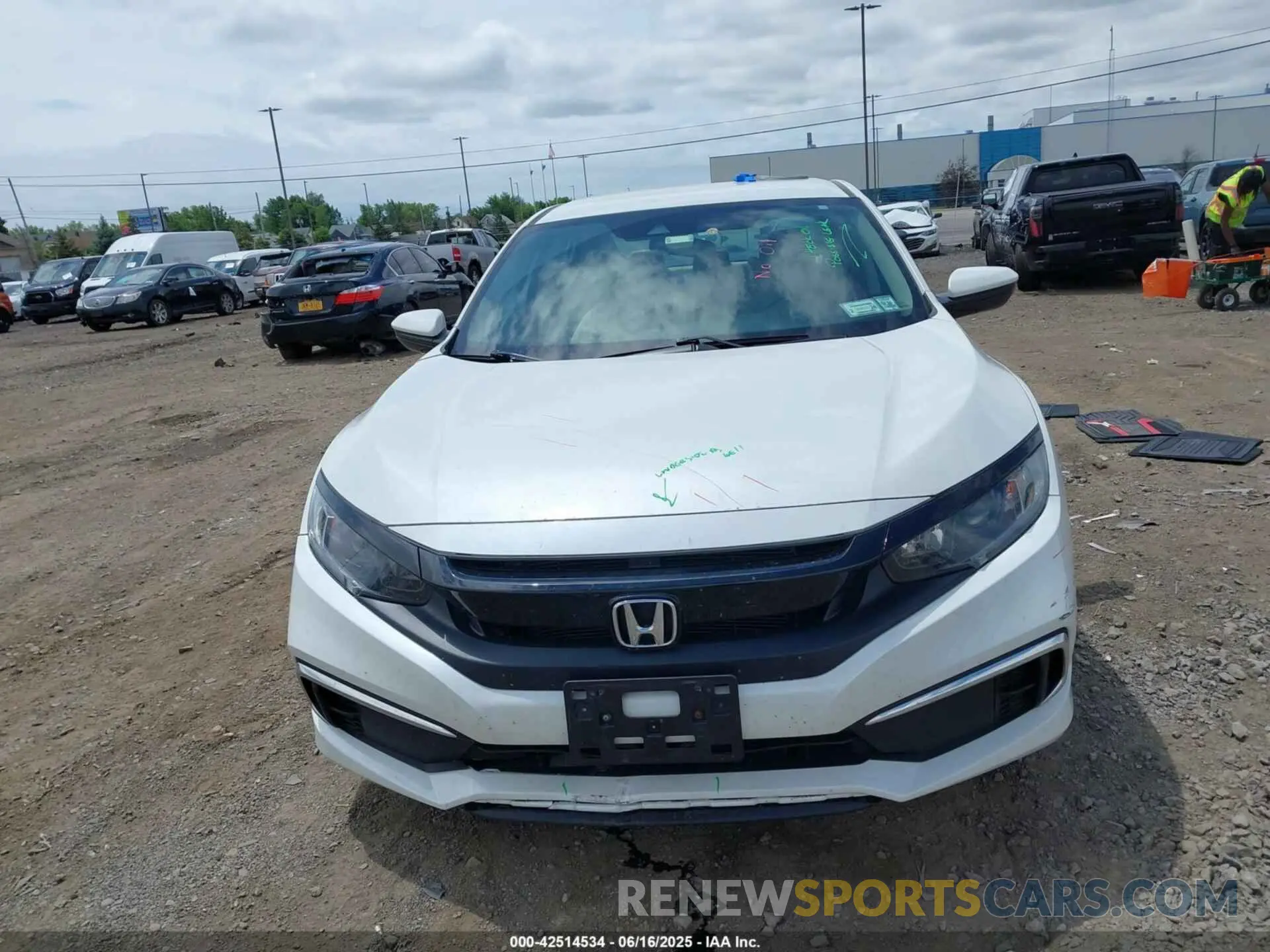 12 Photograph of a damaged car 2HGFC2F6XMH510416 HONDA CIVIC 2021