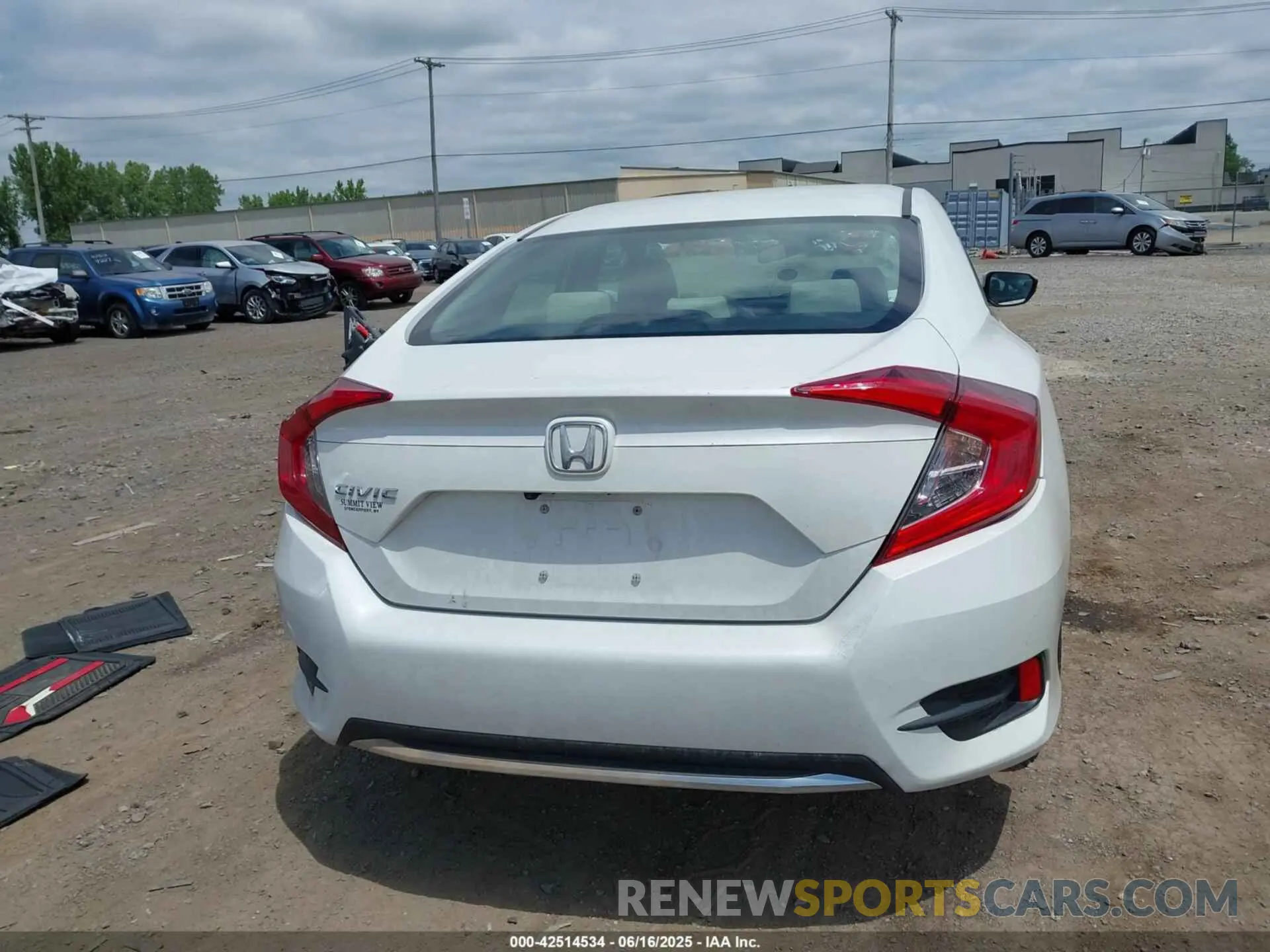 16 Photograph of a damaged car 2HGFC2F6XMH510416 HONDA CIVIC 2021