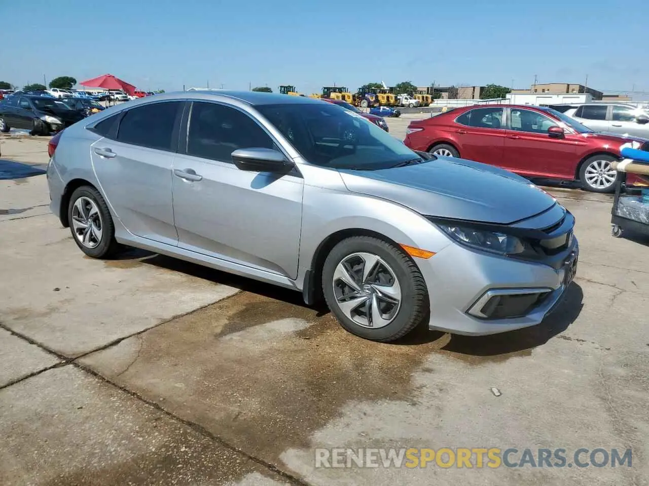 4 Photograph of a damaged car 2HGFC2F6XMH511534 HONDA CIVIC 2021
