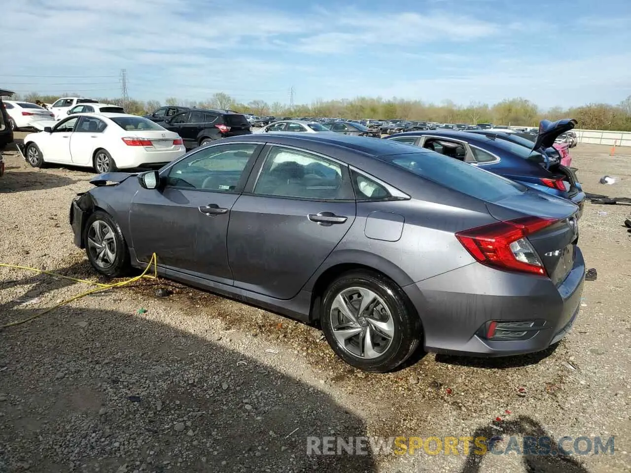2 Photograph of a damaged car 2HGFC2F6XMH516992 HONDA CIVIC 2021