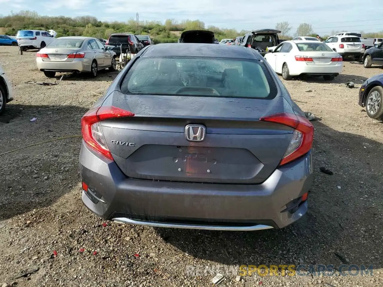 6 Photograph of a damaged car 2HGFC2F6XMH516992 HONDA CIVIC 2021