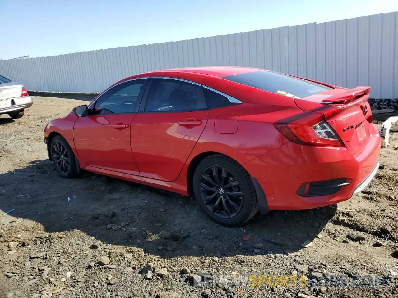 2 Photograph of a damaged car 2HGFC2F6XMH525840 HONDA CIVIC 2021
