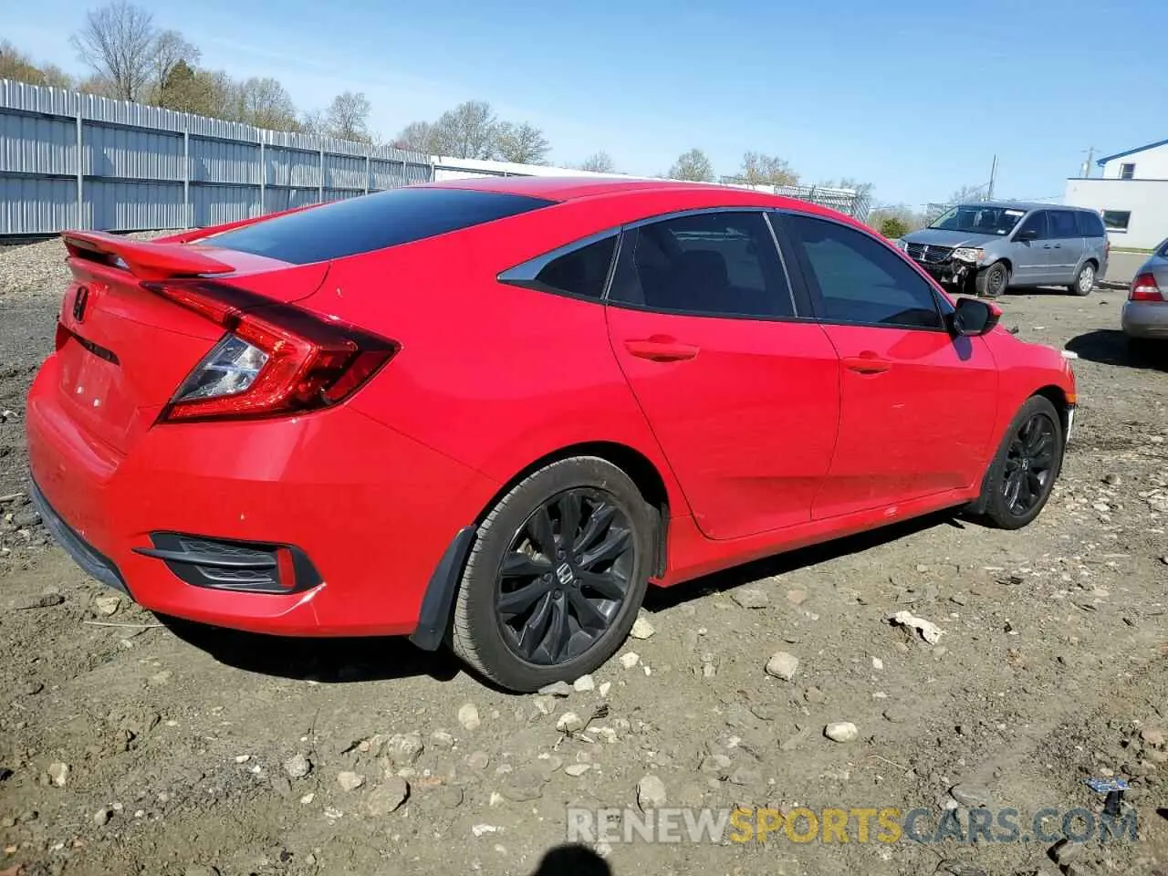 3 Photograph of a damaged car 2HGFC2F6XMH525840 HONDA CIVIC 2021