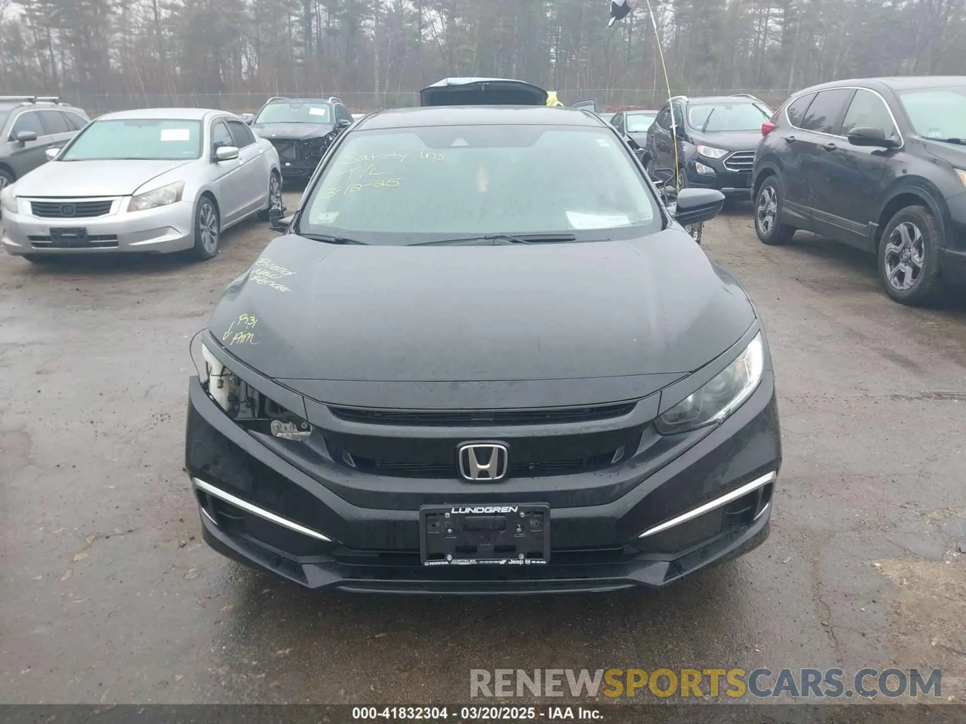 13 Photograph of a damaged car 2HGFC2F6XMH528558 HONDA CIVIC 2021