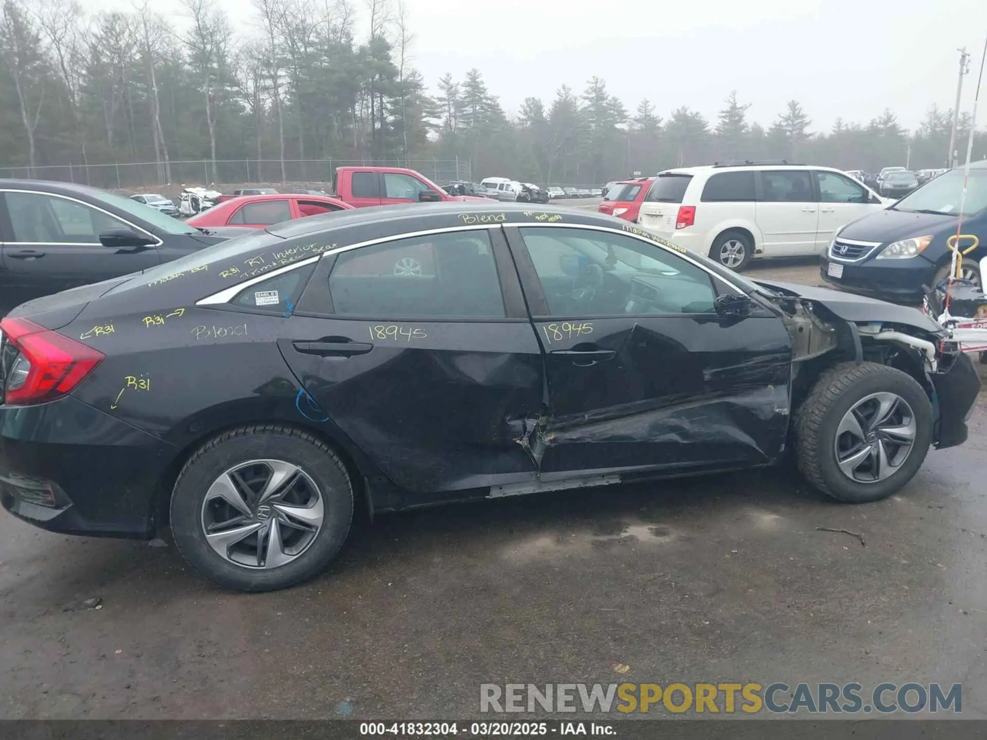 6 Photograph of a damaged car 2HGFC2F6XMH528558 HONDA CIVIC 2021