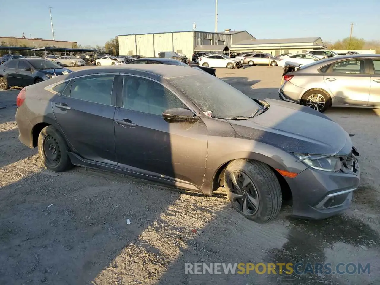 4 Photograph of a damaged car 2HGFC2F6XMH537180 HONDA CIVIC 2021