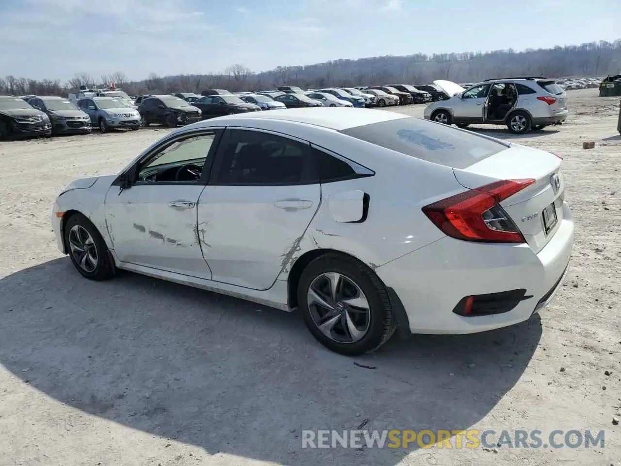 2 Photograph of a damaged car 2HGFC2F6XMH545408 HONDA CIVIC 2021