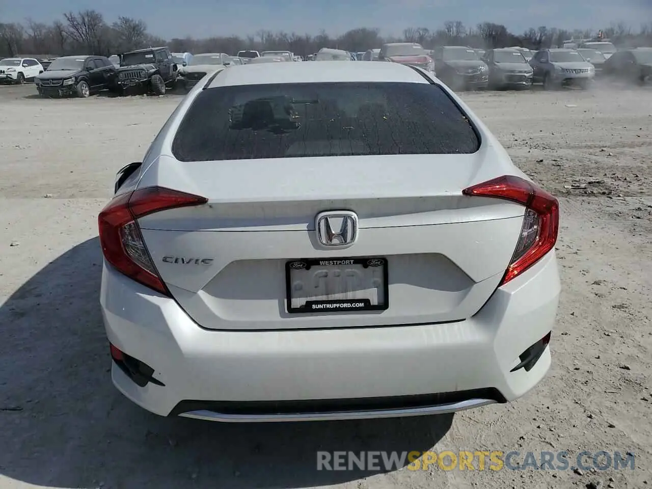 6 Photograph of a damaged car 2HGFC2F6XMH545408 HONDA CIVIC 2021