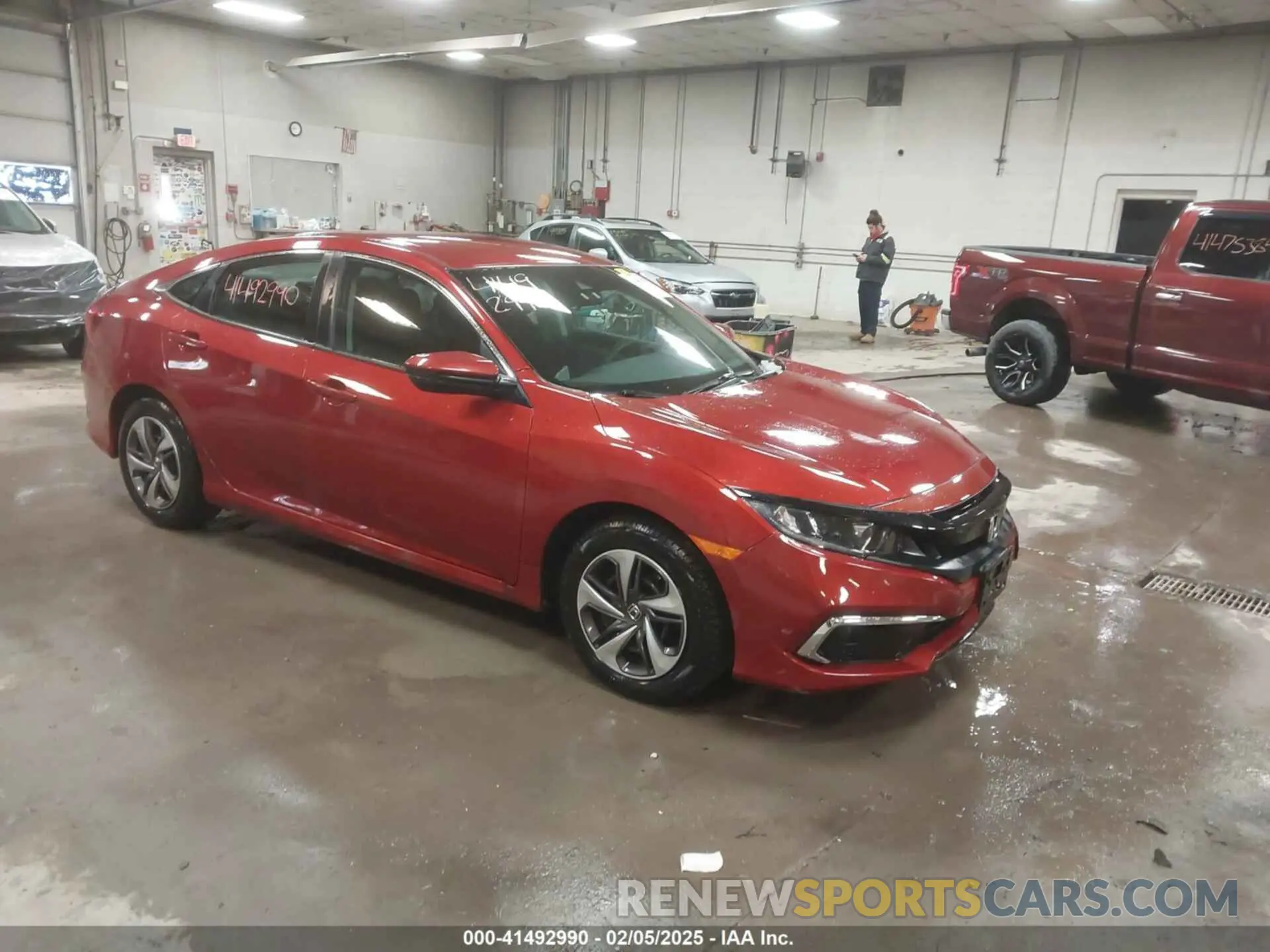 1 Photograph of a damaged car 2HGFC2F6XMH547174 HONDA CIVIC 2021