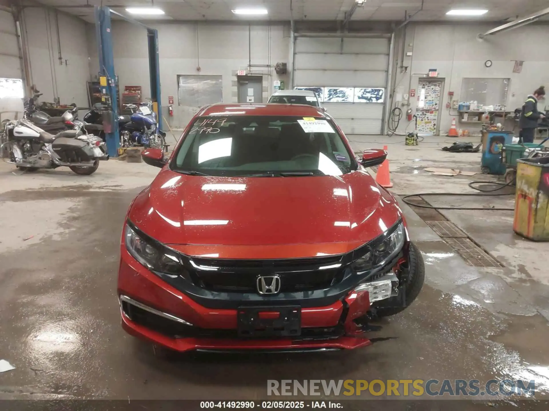13 Photograph of a damaged car 2HGFC2F6XMH547174 HONDA CIVIC 2021