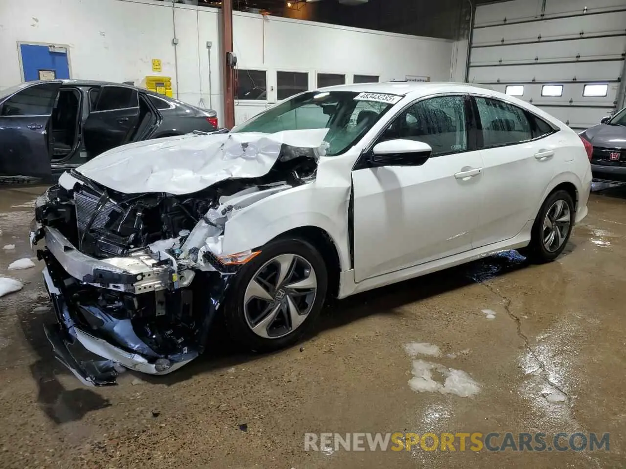 1 Photograph of a damaged car 2HGFC2F6XMH550690 HONDA CIVIC 2021