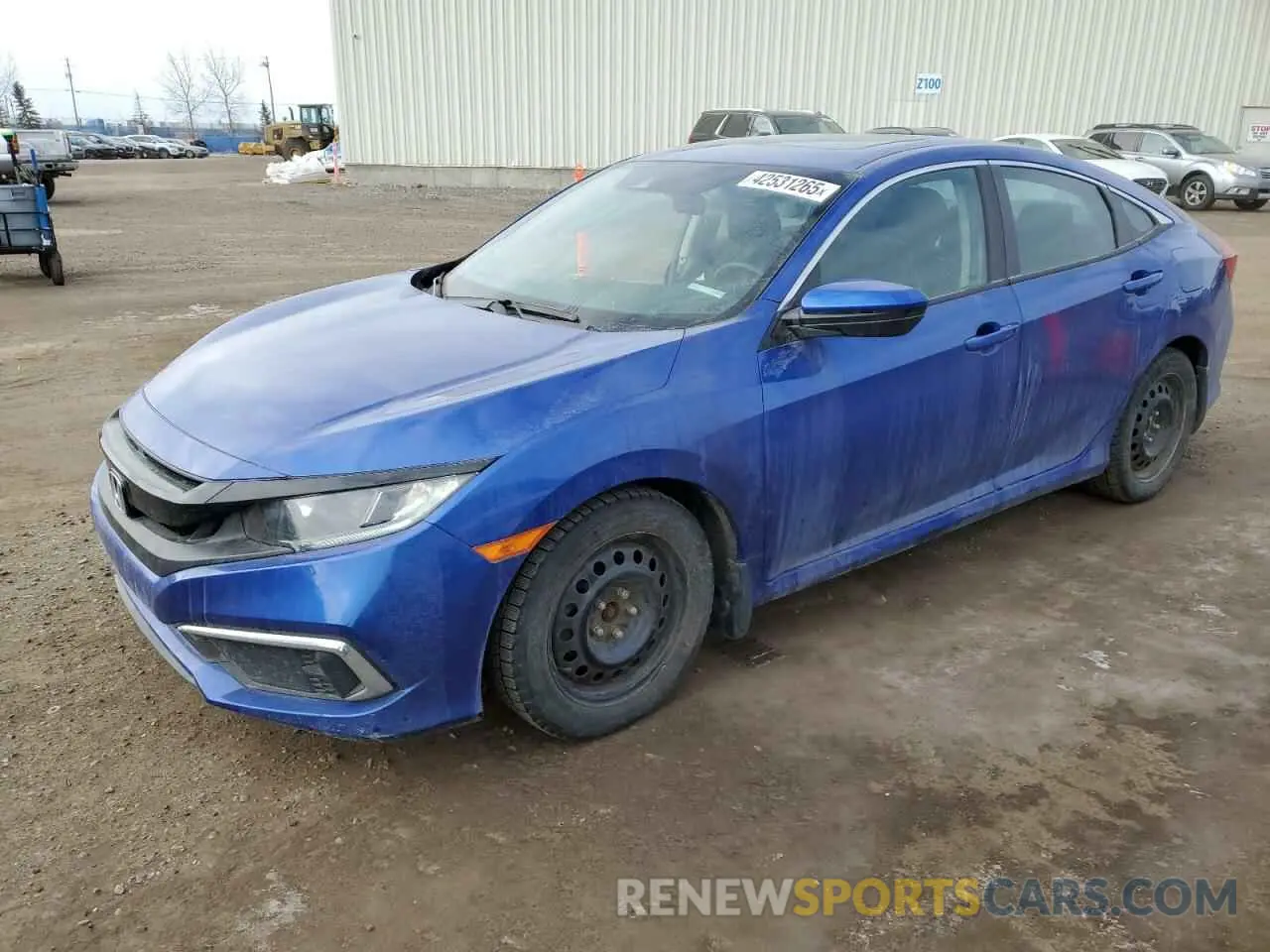 1 Photograph of a damaged car 2HGFC2F70MH003159 HONDA CIVIC 2021