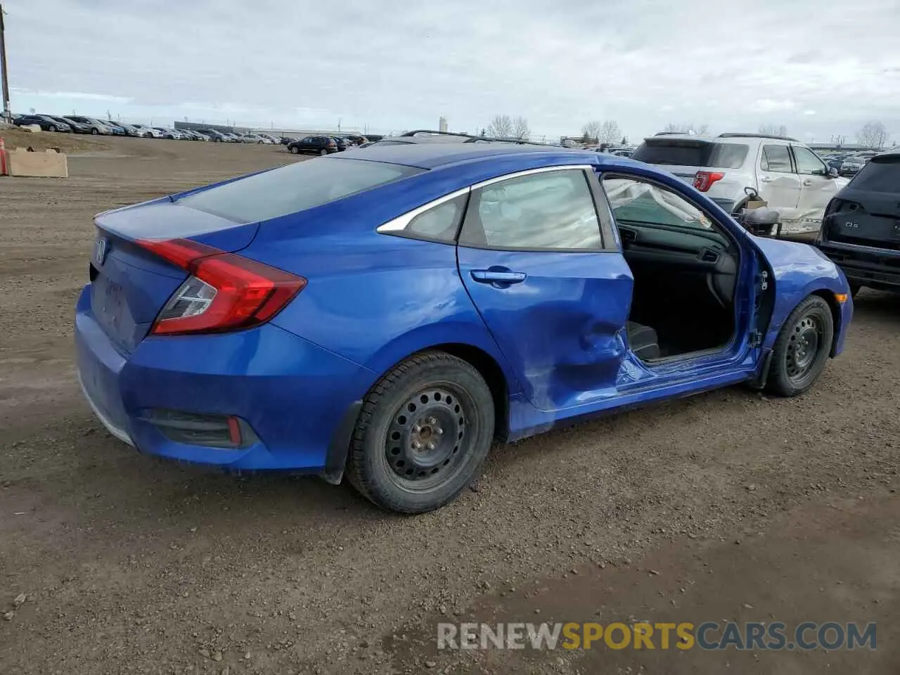3 Photograph of a damaged car 2HGFC2F70MH003159 HONDA CIVIC 2021