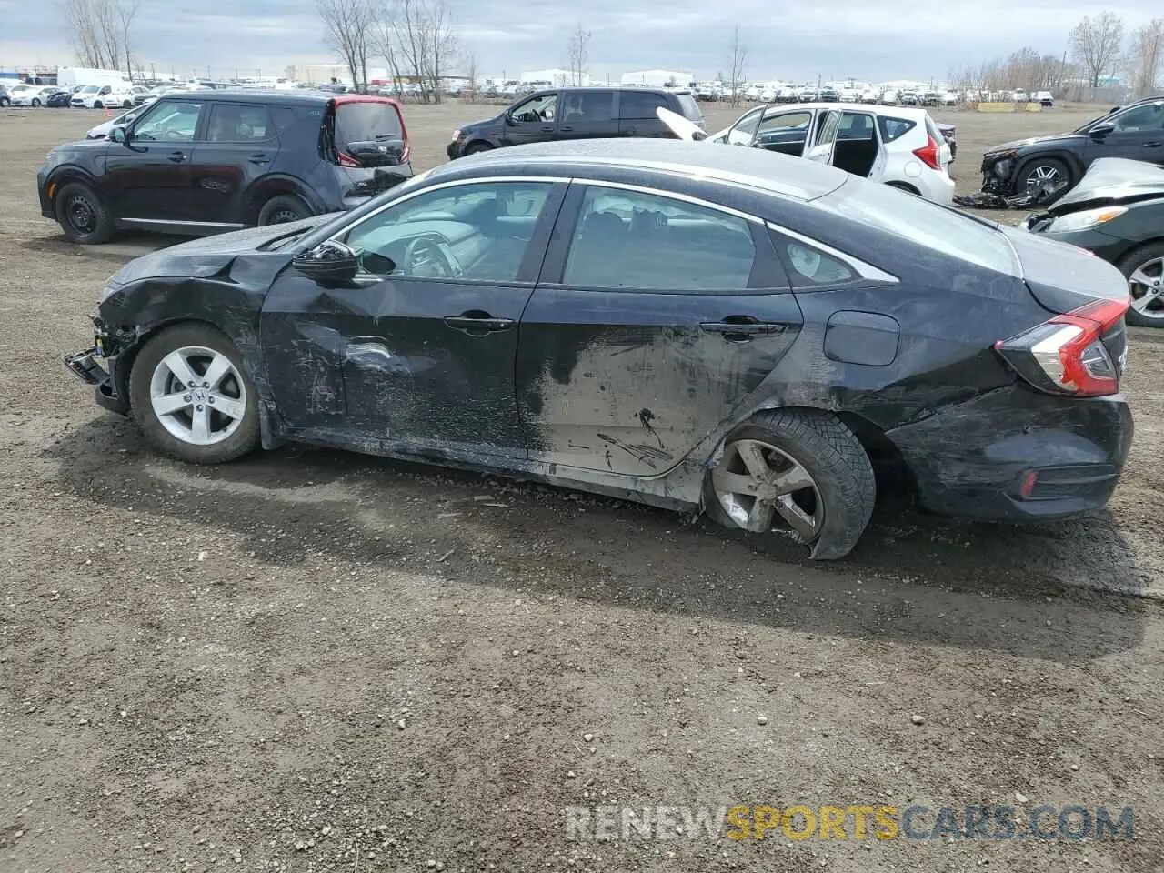 2 Photograph of a damaged car 2HGFC2F70MH011889 HONDA CIVIC 2021