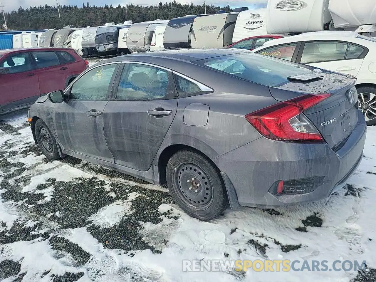 2 Photograph of a damaged car 2HGFC2F73MH011403 HONDA CIVIC 2021