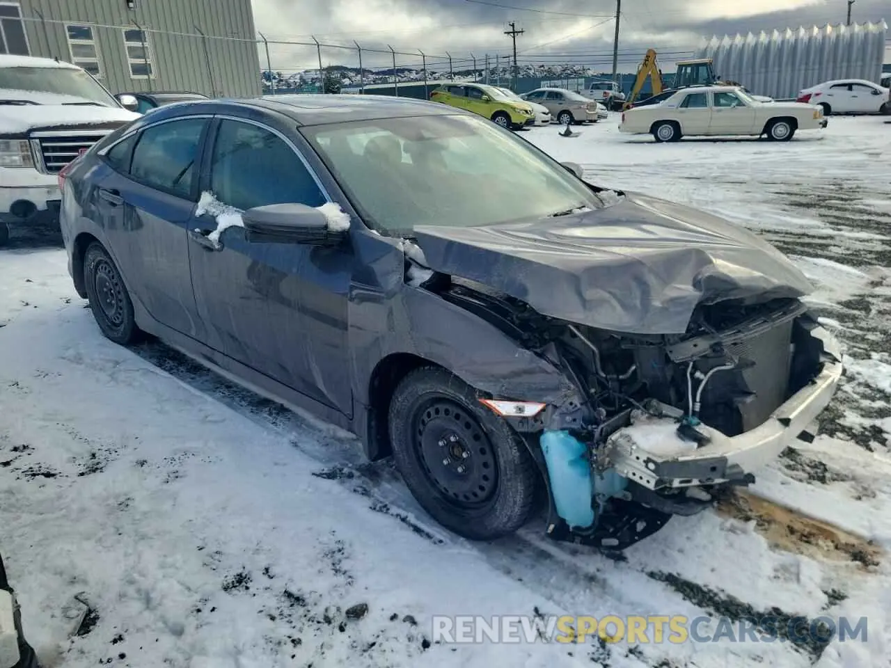 4 Photograph of a damaged car 2HGFC2F73MH011403 HONDA CIVIC 2021
