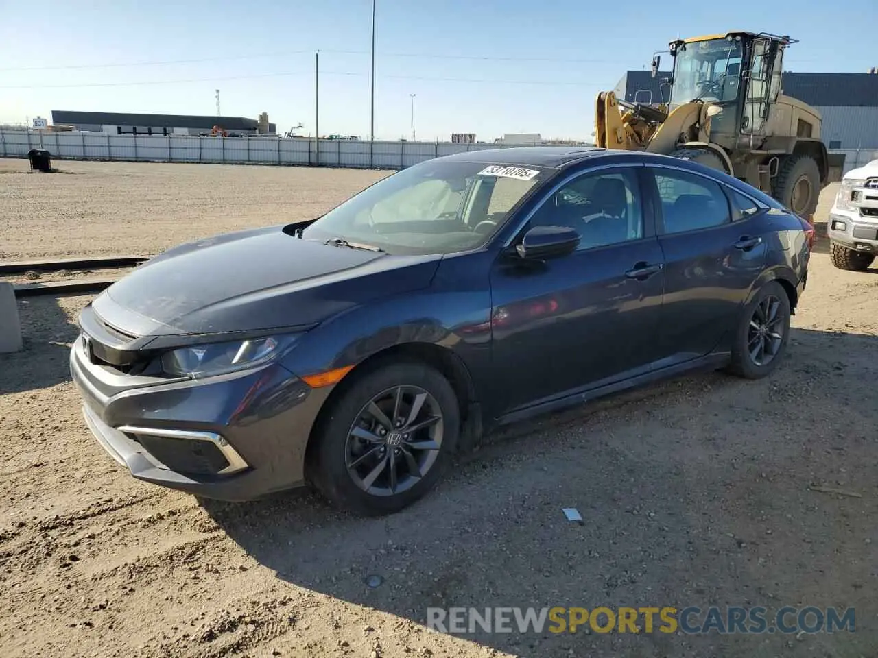 1 Photograph of a damaged car 2HGFC2F74MH014116 HONDA CIVIC 2021