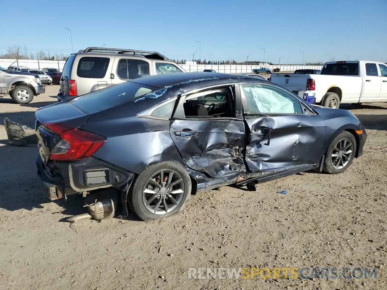 3 Photograph of a damaged car 2HGFC2F74MH014116 HONDA CIVIC 2021
