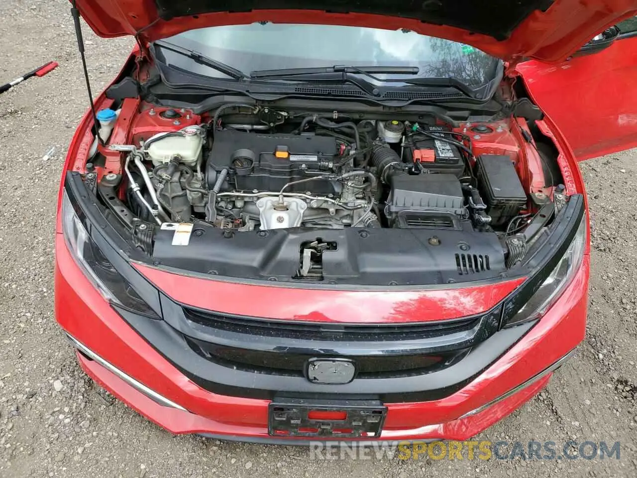 11 Photograph of a damaged car 2HGFC2F75MH002251 HONDA CIVIC 2021
