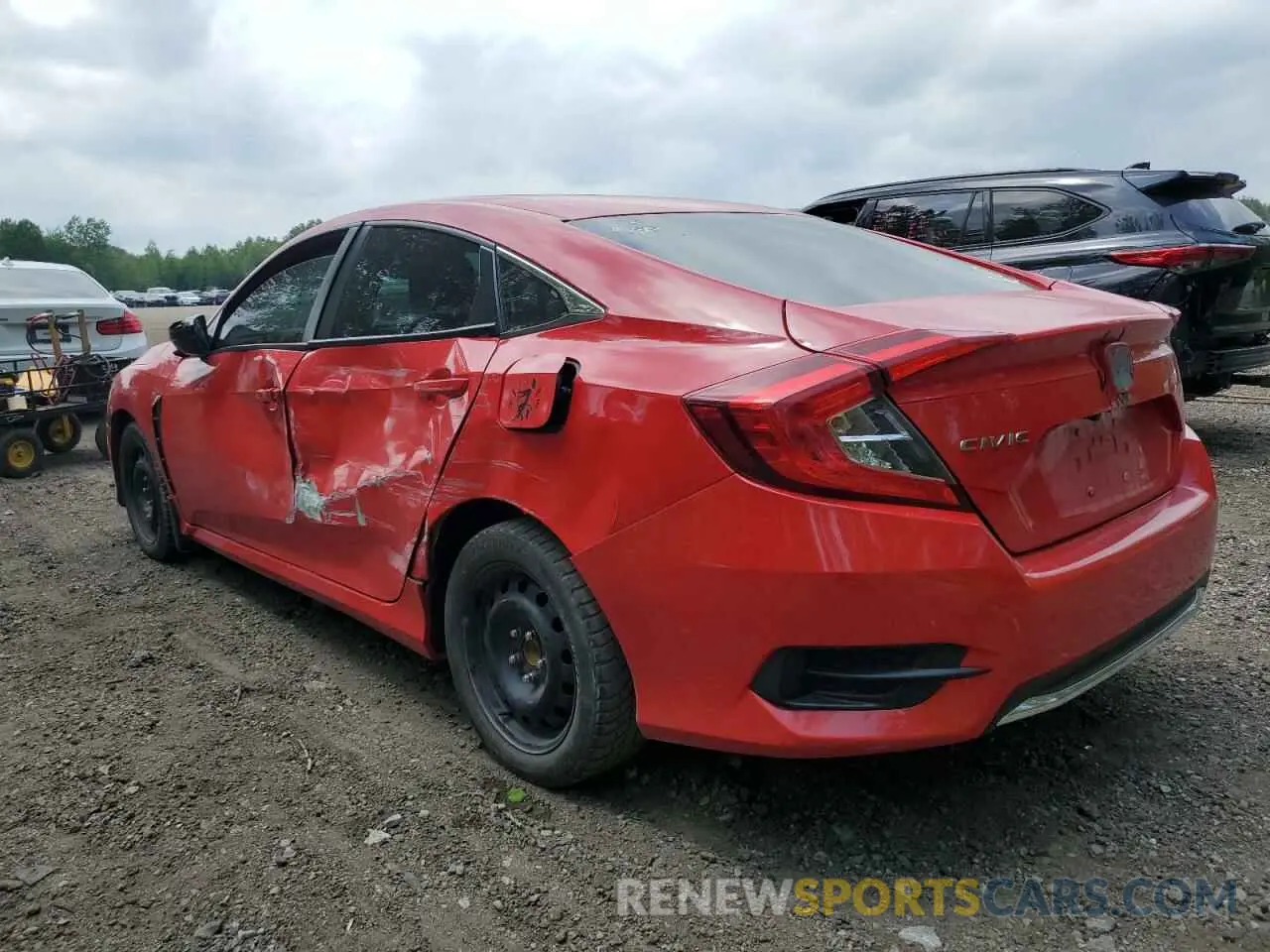 2 Photograph of a damaged car 2HGFC2F75MH002251 HONDA CIVIC 2021