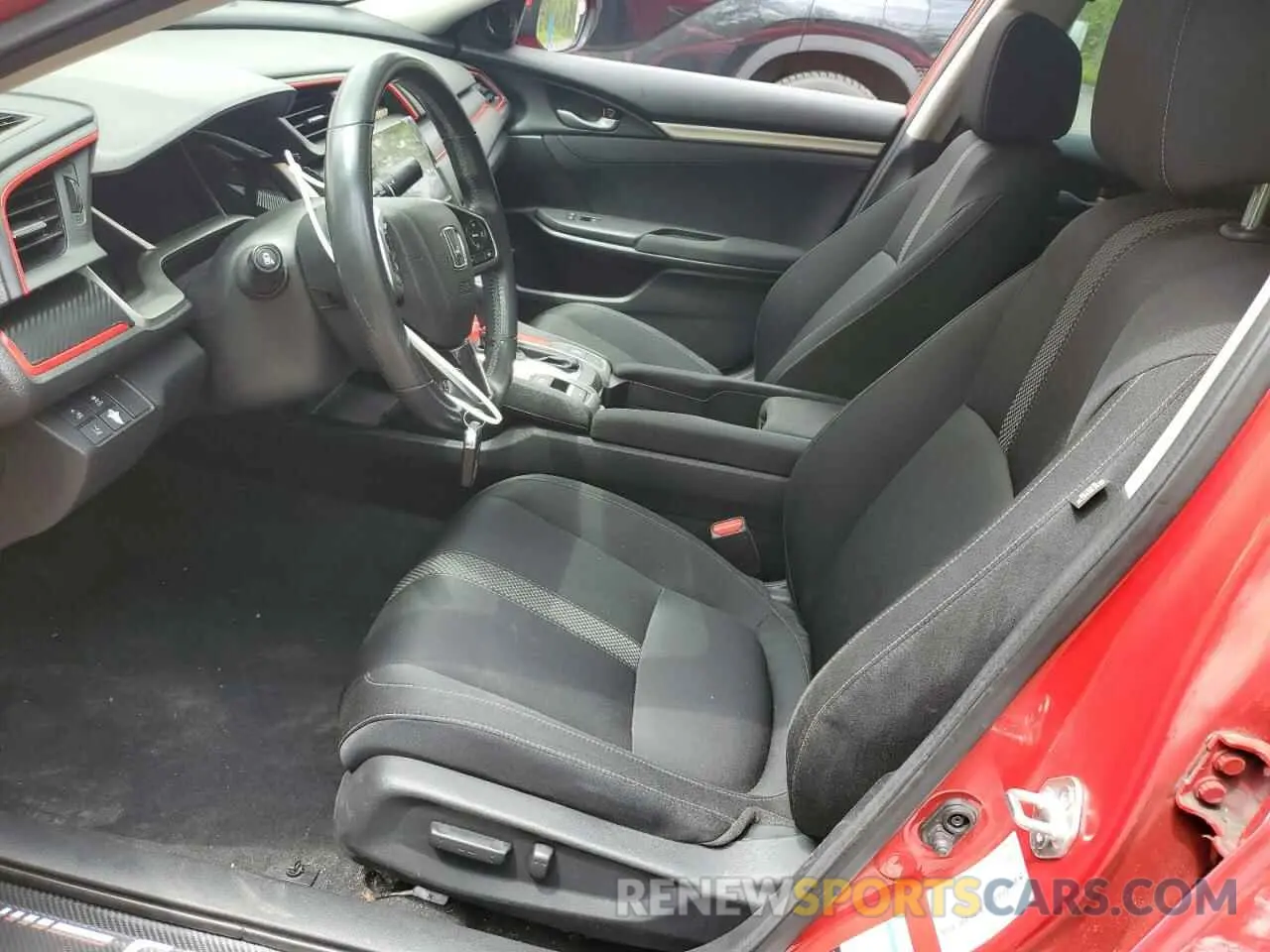 7 Photograph of a damaged car 2HGFC2F75MH002251 HONDA CIVIC 2021