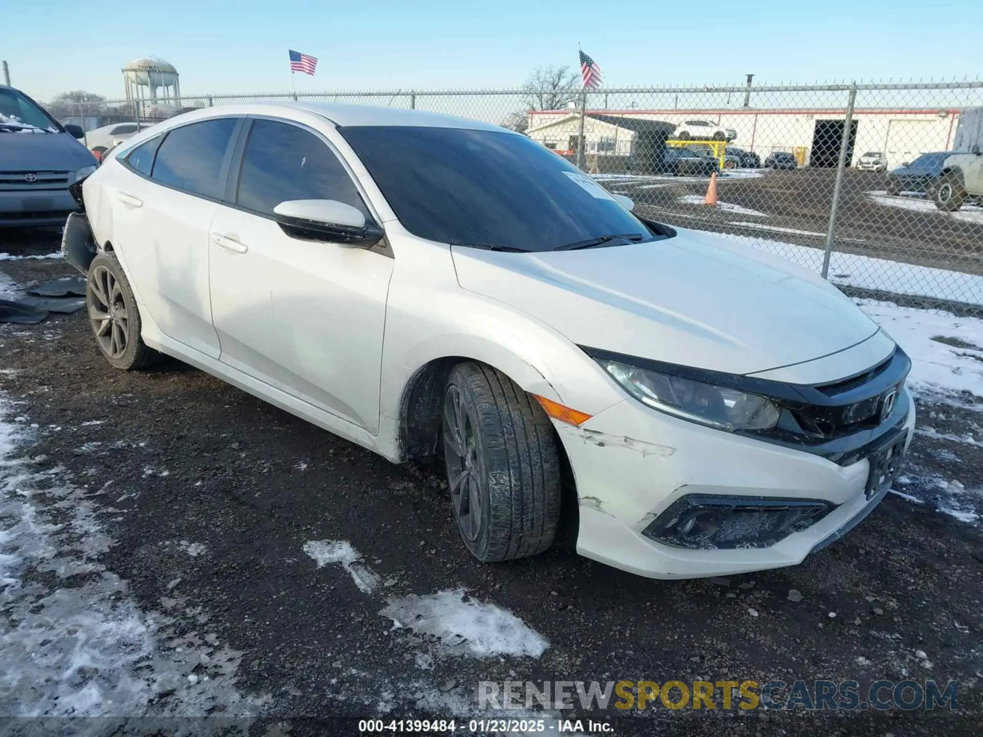 1 Photograph of a damaged car 2HGFC2F80MH502343 HONDA CIVIC 2021