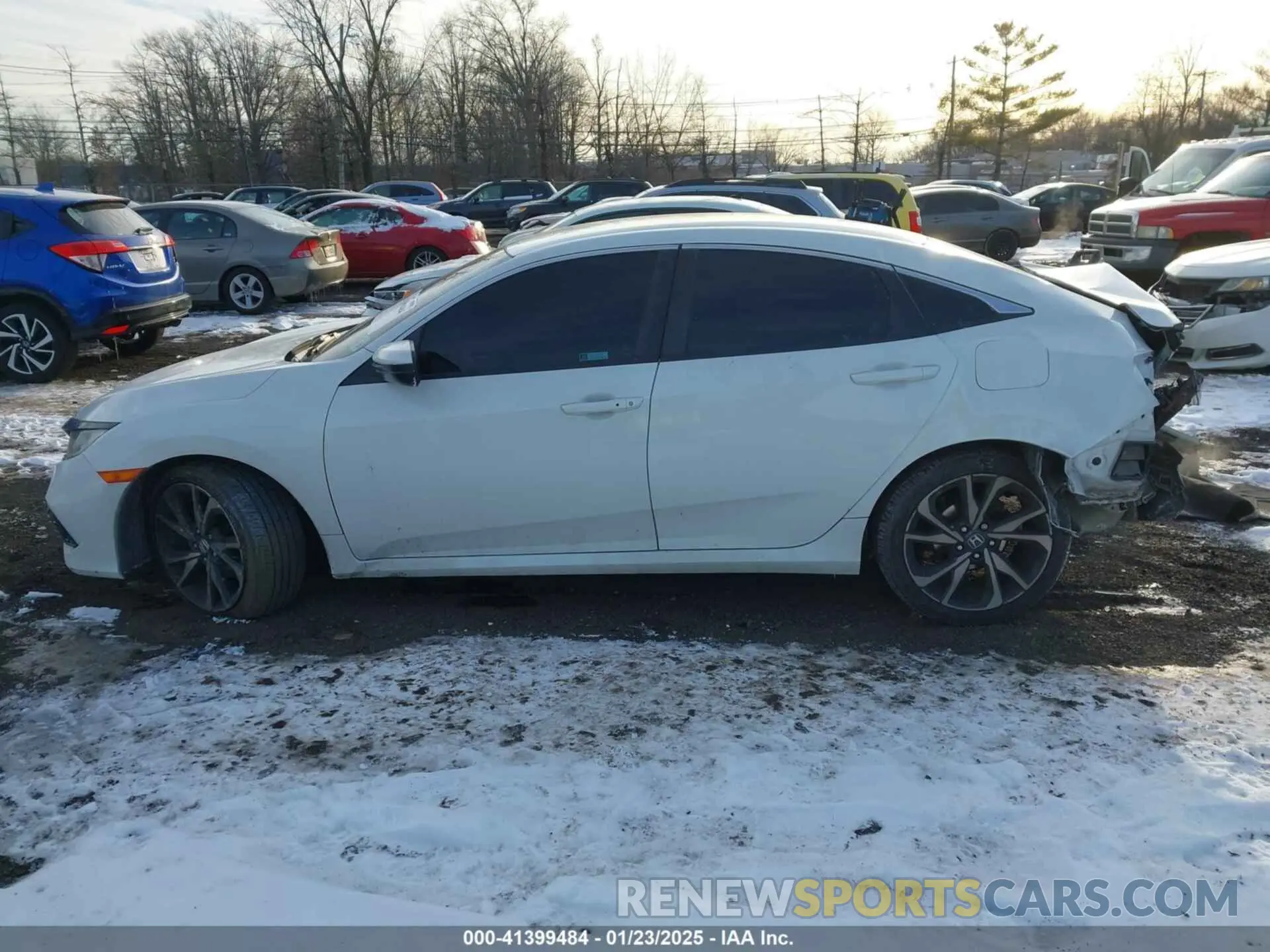 14 Photograph of a damaged car 2HGFC2F80MH502343 HONDA CIVIC 2021