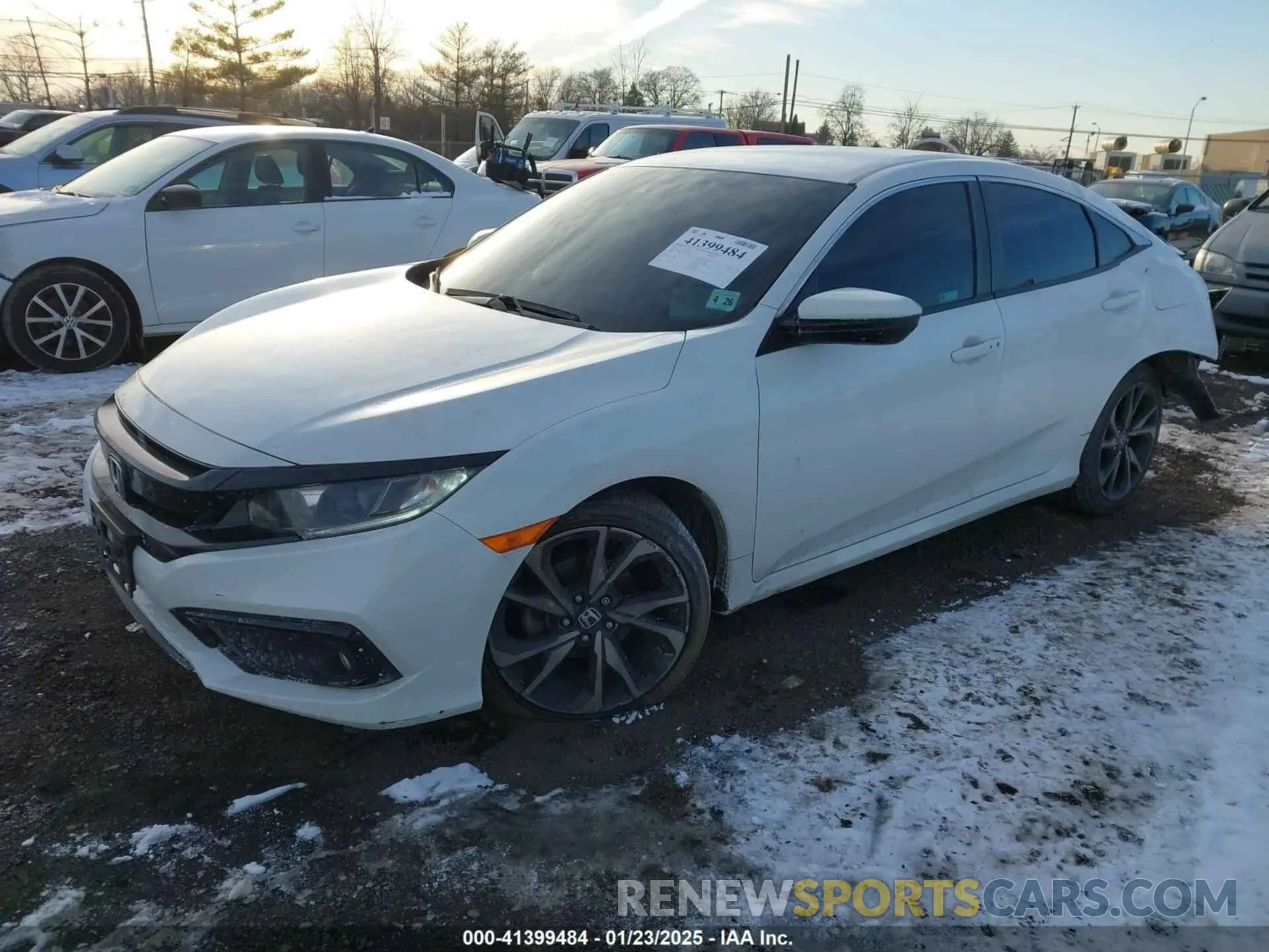 2 Photograph of a damaged car 2HGFC2F80MH502343 HONDA CIVIC 2021