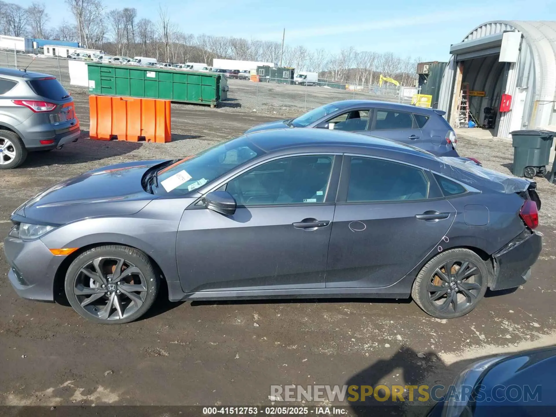 14 Photograph of a damaged car 2HGFC2F80MH503217 HONDA CIVIC 2021